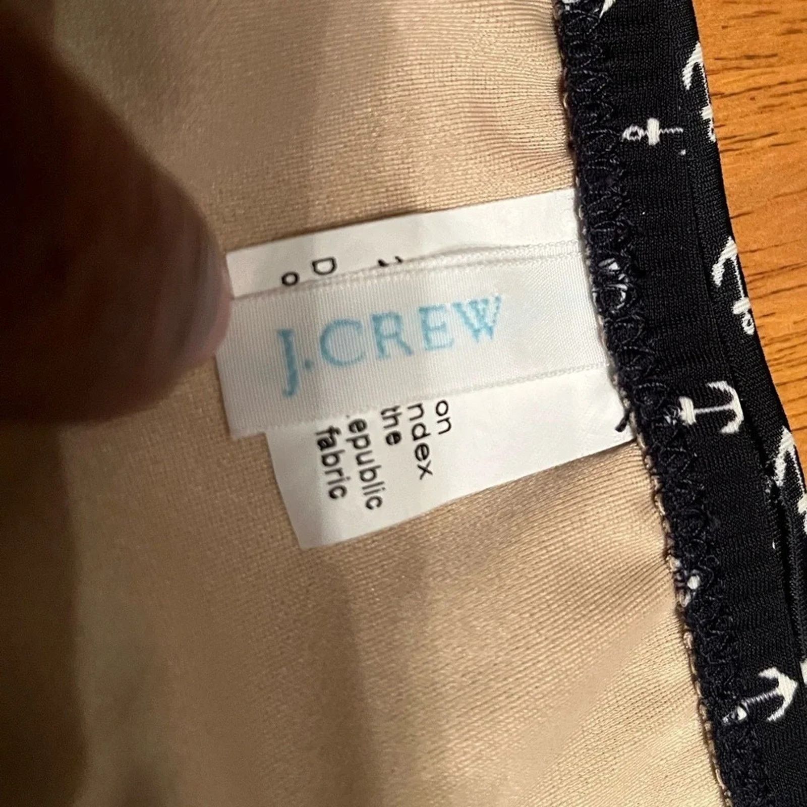 J.Crew J. Crew Anchor’s Aweigh bikini bottoms ONLY, size small. Size ONE SIZE - 4 Thumbnail