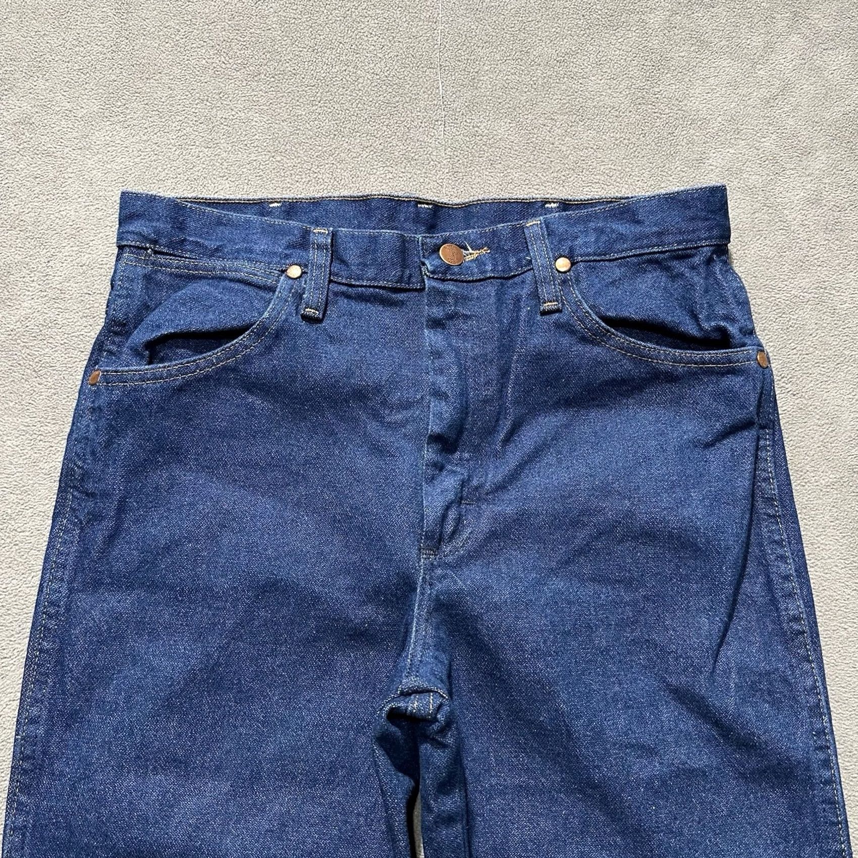 Wrangler VINTAGE Wrangler Jeans Men 30x32 Cowboy Cut Blue Denim Western 936PWD Size US 30 / EU 46 - 3 Thumbnail