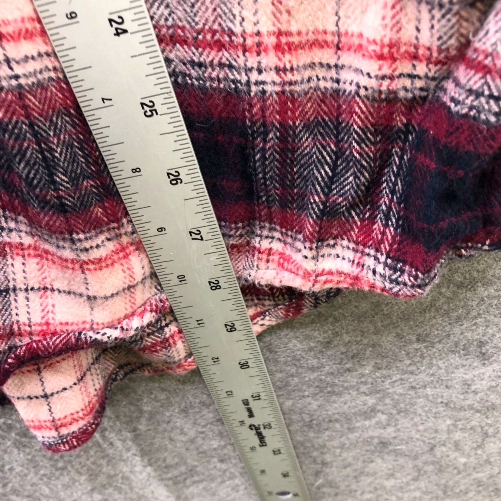 Vintage BP Oversized Flannel Shirt Womens L Lightweight Pink Plaid Casual Button-Up Size L / US 10 / IT 46 - 8 Thumbnail