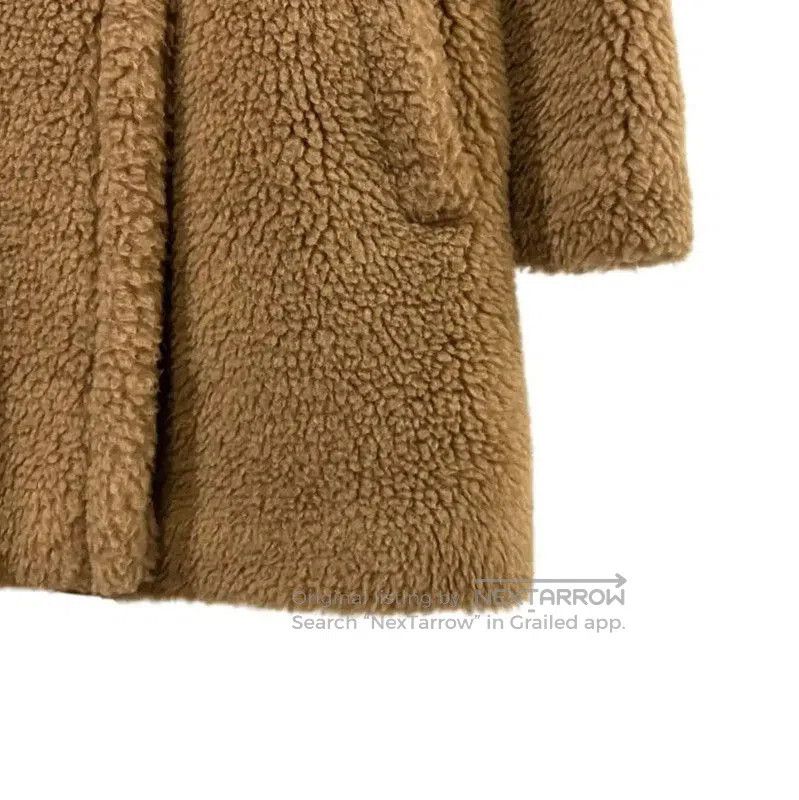 Max Mara MaxMara Brown Other Animal Hair Women's Coat . Size M / US 6-8 / IT 42-44 - 5 Thumbnail