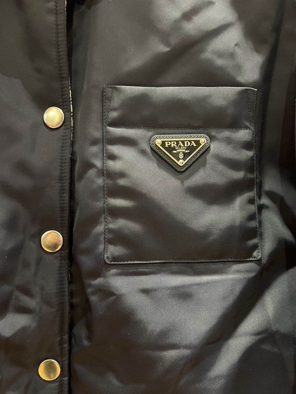 Prada Prada re nylon padded lined jacket Size US M / EU 48-50 / 2 - 2 Thumbnail