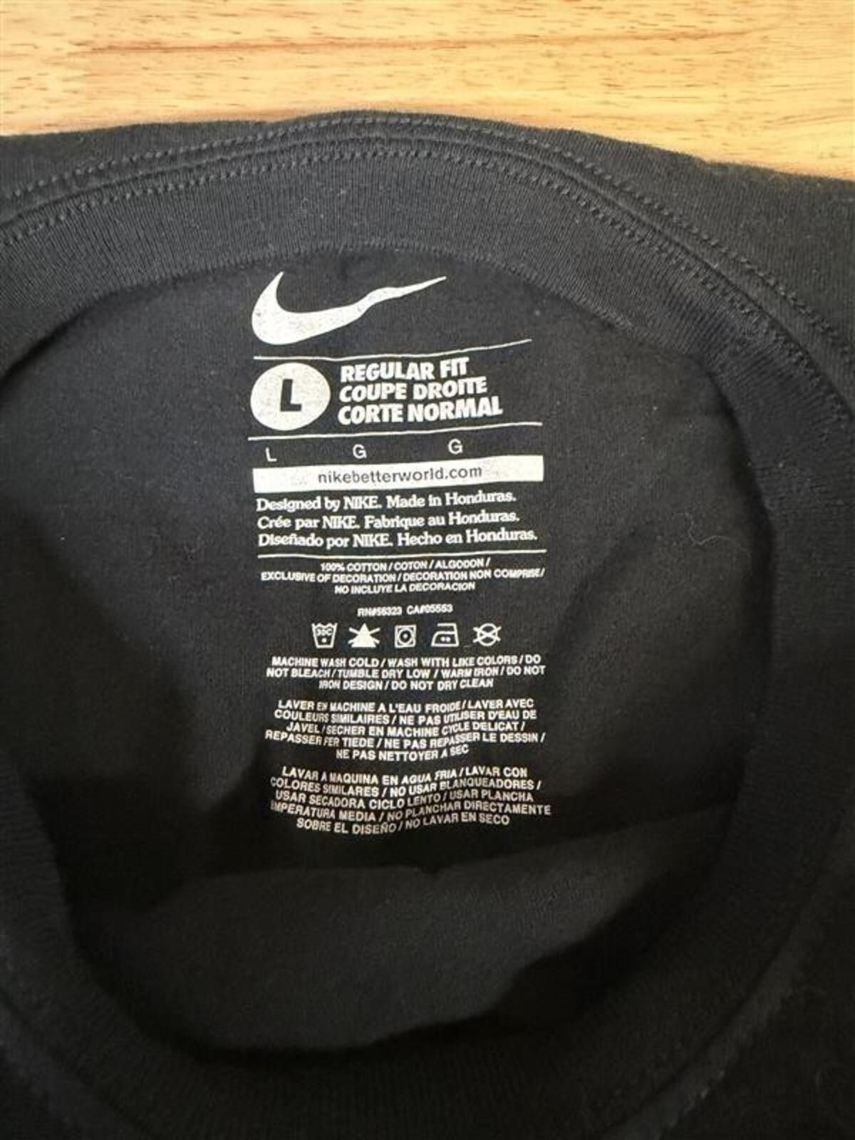 Nike Nike Track Club T-Shirt L Black Graphic Running Logo 2010 Size US L / EU 52-54 / 3 - 3 Thumbnail