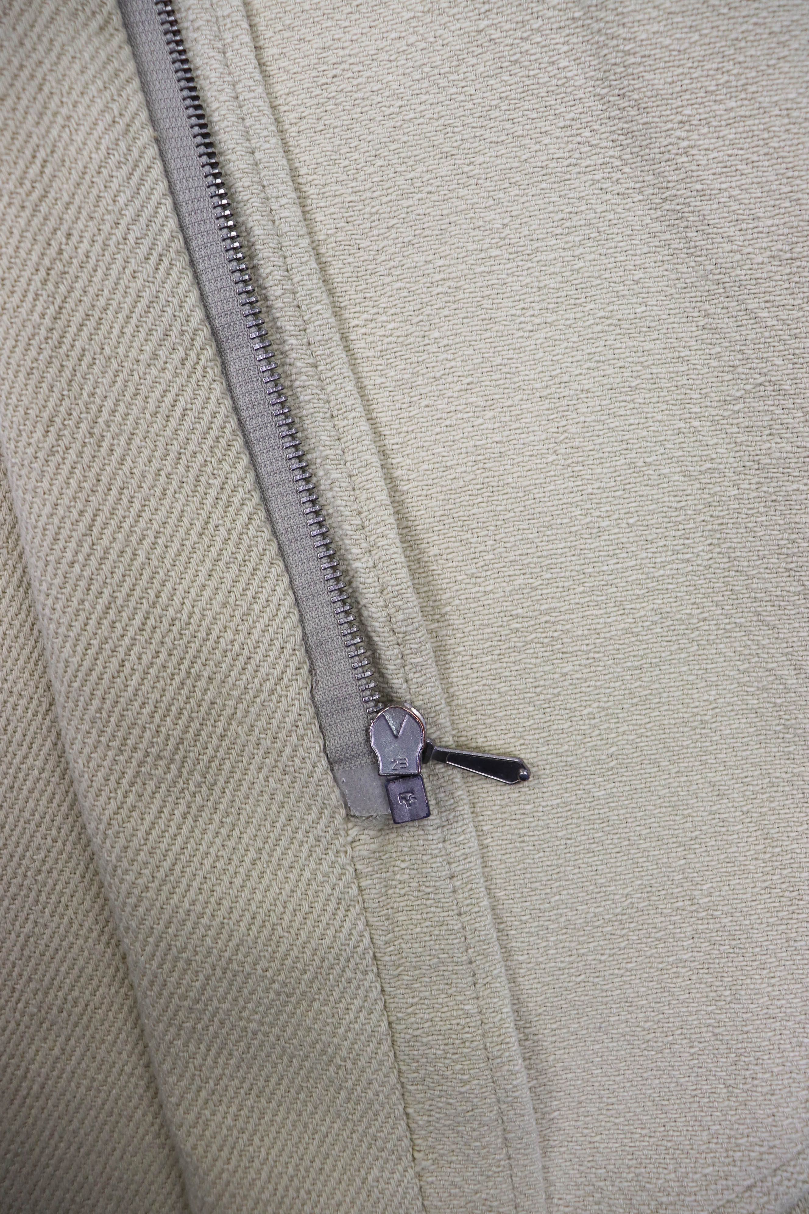 Bally BALLY Vintage Made in Italy Light Beige Zip Overshirt Size US M / EU 48-50 / 2 - 13 Thumbnail