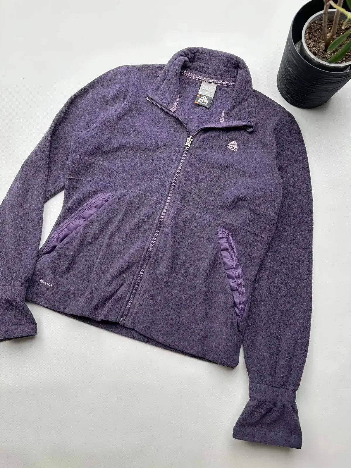 Nike ACG Nike ACG Vintage Fleece Track Top (557) Size S / US 4 / IT 40 - 3 Thumbnail