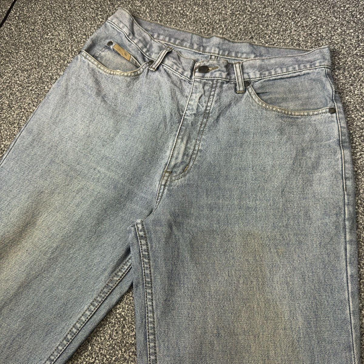 Wrangler Vintage Western Relaxed Straight Denim Jeans Size US 33 - 3 Thumbnail