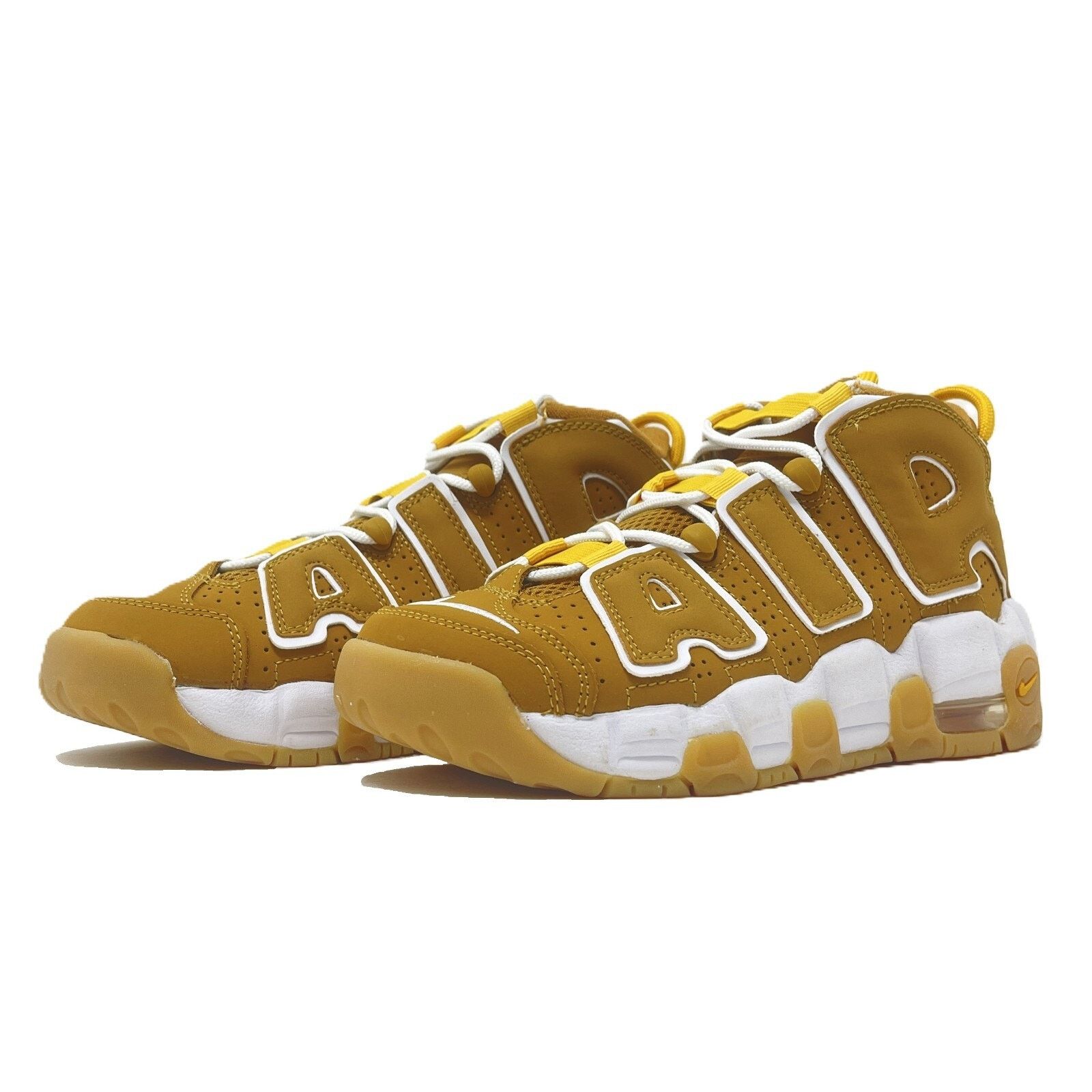 Nike Nike Air More Uptempo (GS) Wheat-White Size 5Y / DQ4713-700 Size US 5 / EU 37 - 1 Thumbnail