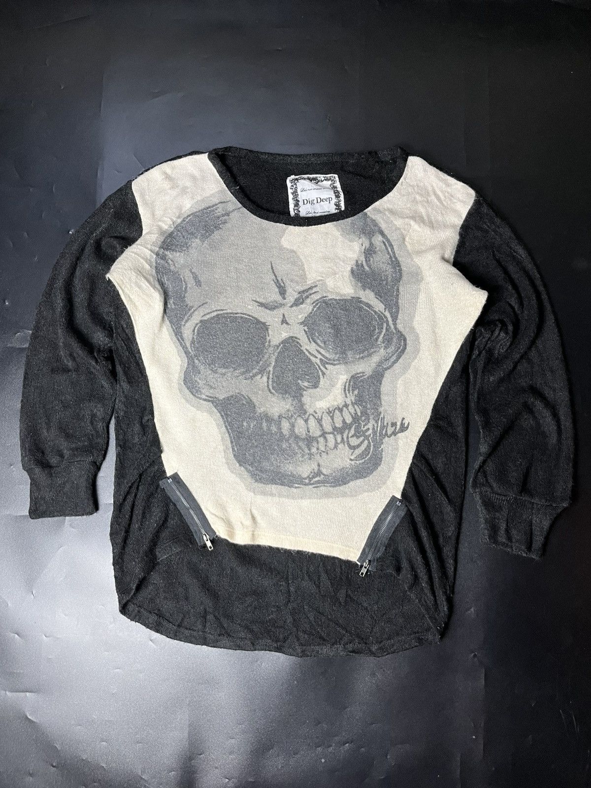 Hysteric Glamour × If Six Was Nine × Japanese Brand Japanese Big Deep Skulls poem Size US M / EU 48-50 / 2 - 1 Thumbnail