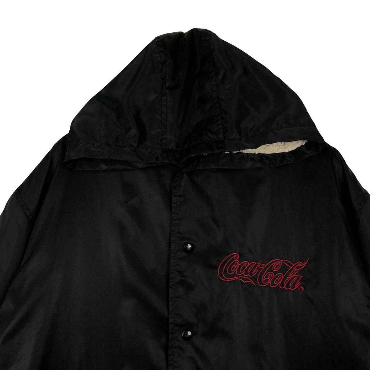 Japanese Brand 🔥90’s Vintage Coca Cola Coach Long Jacket Mink Fur Lining Size US L / EU 52-54 / 3 - 2 Thumbnail