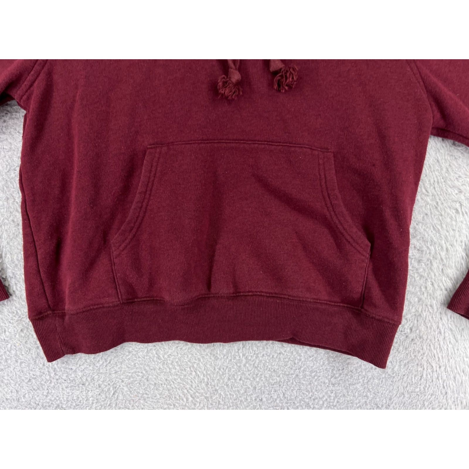 Old Navy Old Navy Hoodie Women Small Red Hooded Cotton Blend Pocket Sweatshirt Shirt Size S / US 4 / IT 40 - 6 Thumbnail