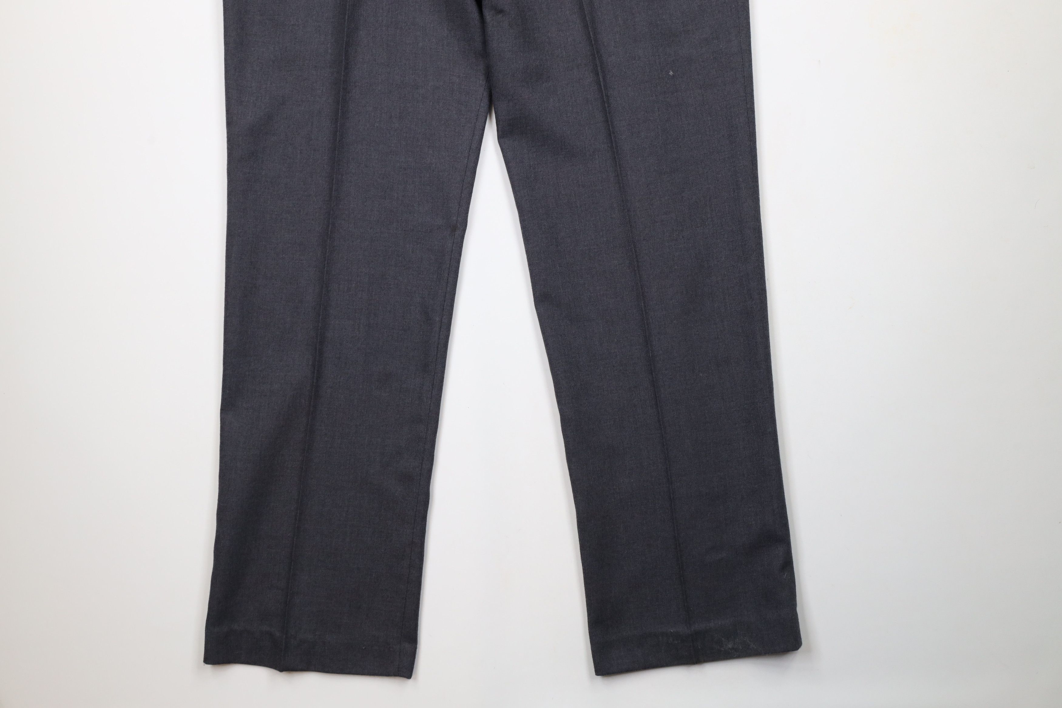 Vintage Vintage 90s Streetwear Worsted Wool Wide Leg Pants USA Size US 38 / EU 54 - 14 Thumbnail