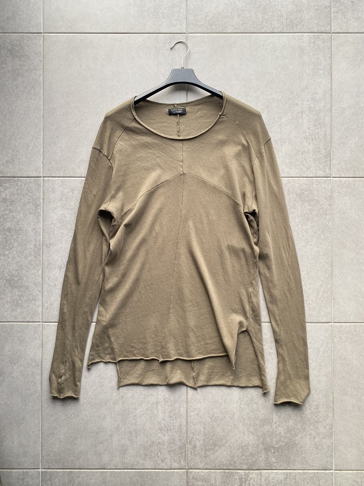Other Zara Asymmetrical Longsleeve Rick Owens Style Size US M / EU 48-50 / 2 - 2 Thumbnail