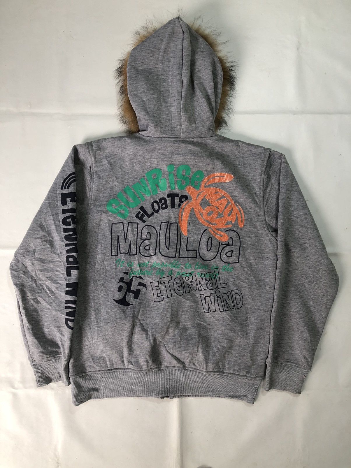 If Six Was Nine Japanese Poem Fur hoodie Zipp Mauloa Ifsix LGB Style Size US L / EU 52-54 / 3 - 2 Thumbnail