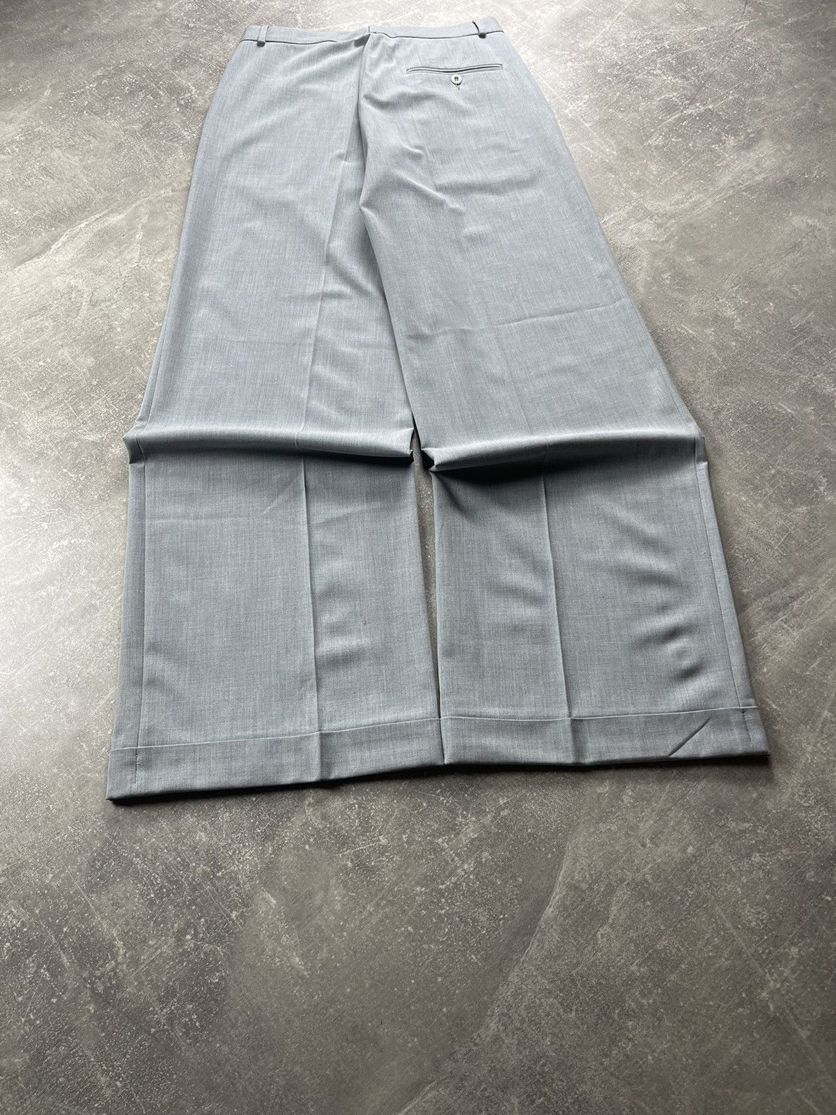 Marithe + Francois Girbaud Marithé + François Girbaud Tailored Wide Leg Trousers Size 28" / US 6 / IT 42 - 9 Thumbnail
