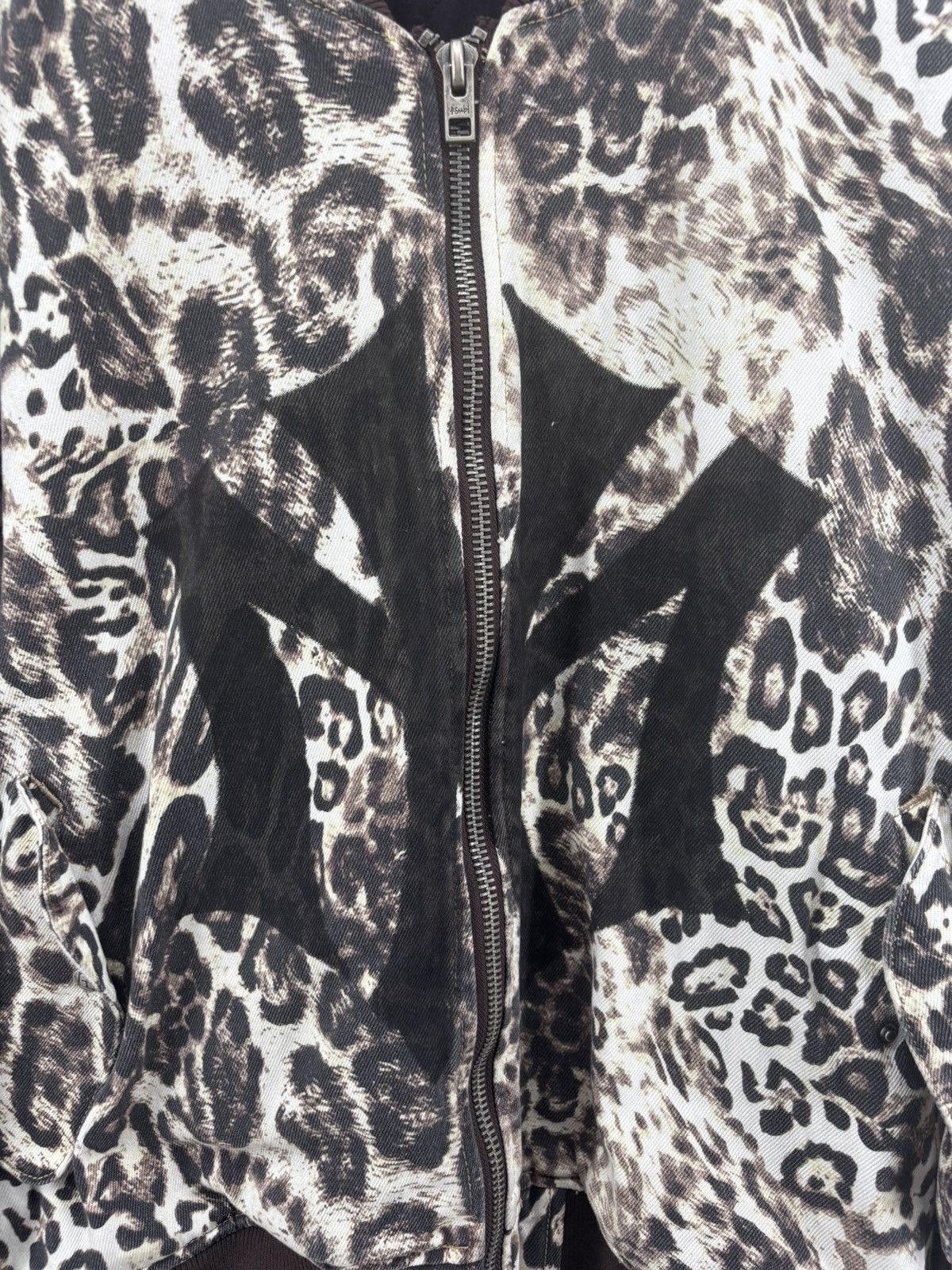 Mowalola Mowalola Ksubi Cheetah Bomber | Grailed
