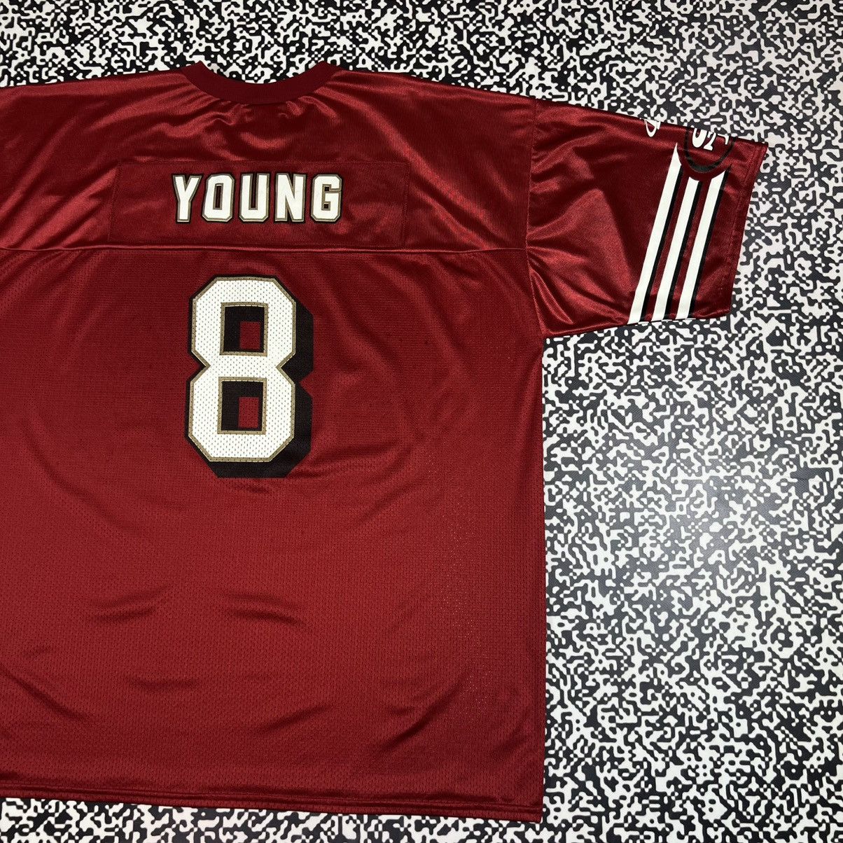NFL Vintage 90s San Francisco 49 ers Young NFL Jersey Y2K Style Size US XXL / EU 58 / 5 - 5 Thumbnail