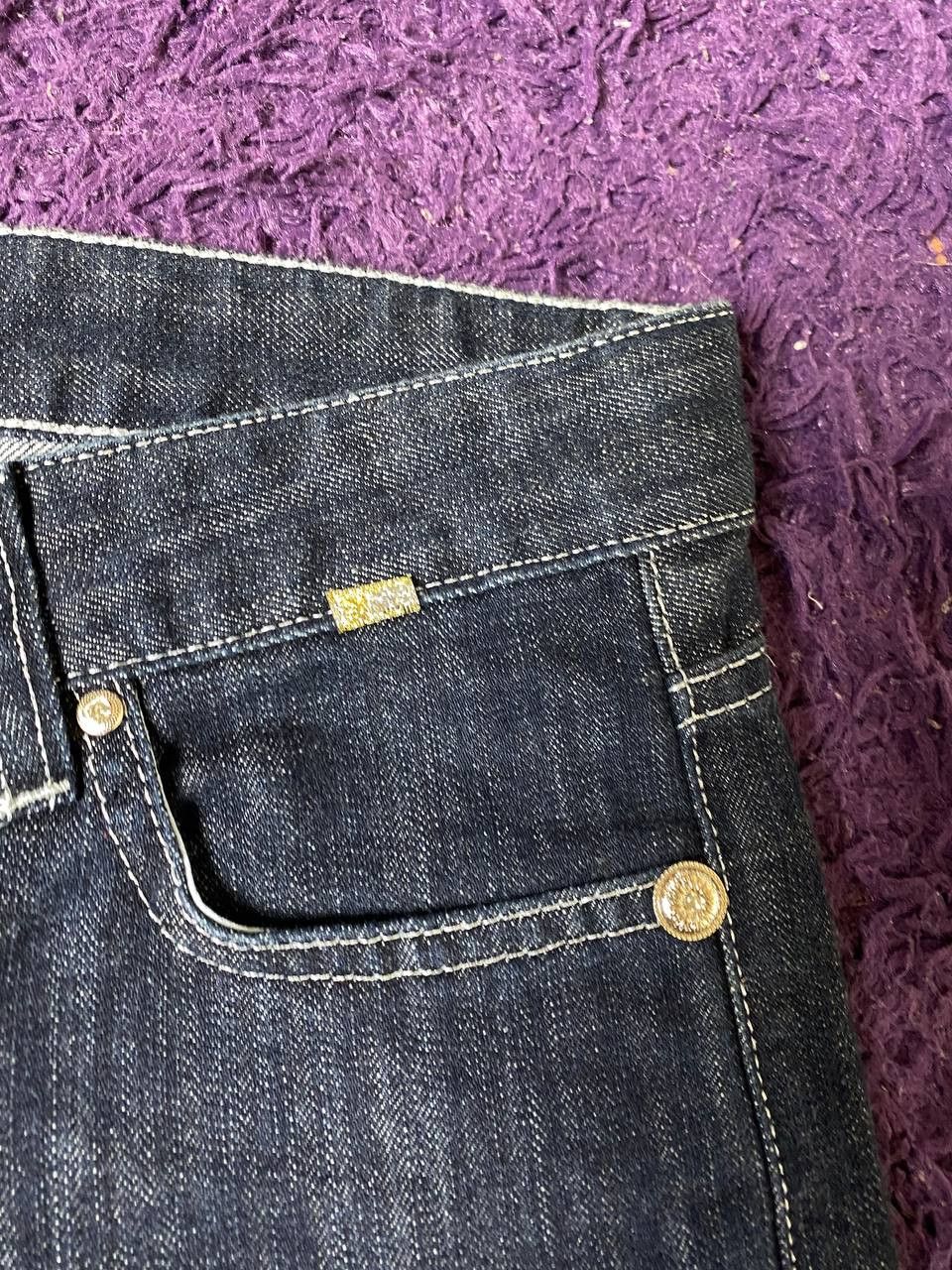 Just Cavalli Vintage jeans Just Cavalli logo Y2K streetwear Size 30" / US 8 / IT 44 - 13 Thumbnail
