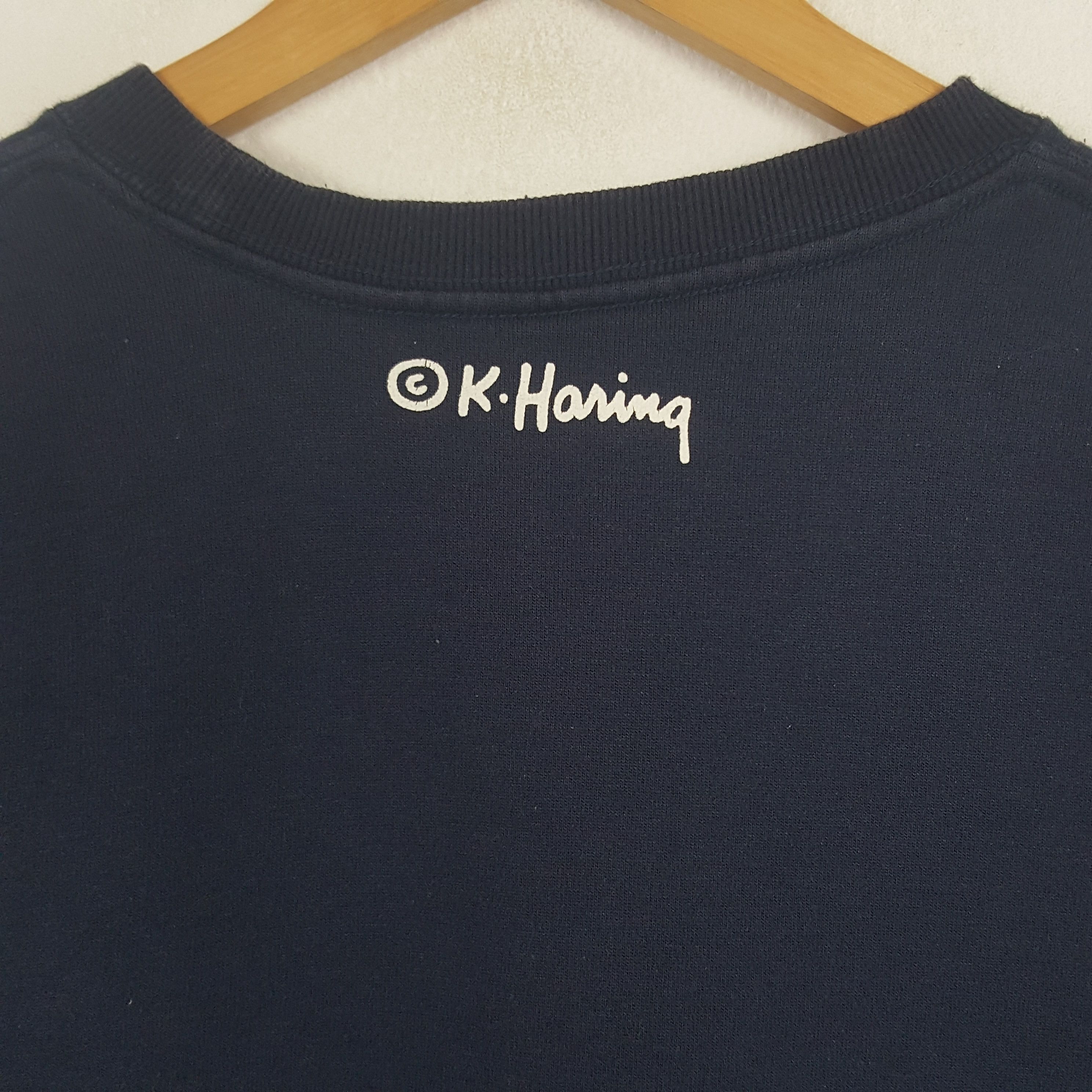 Keith Haring × Uniqlo × Vintage Vintage Keith Haring American Artists Art Sweatshirt Size US L / EU 52-54 / 3 - 4 Thumbnail