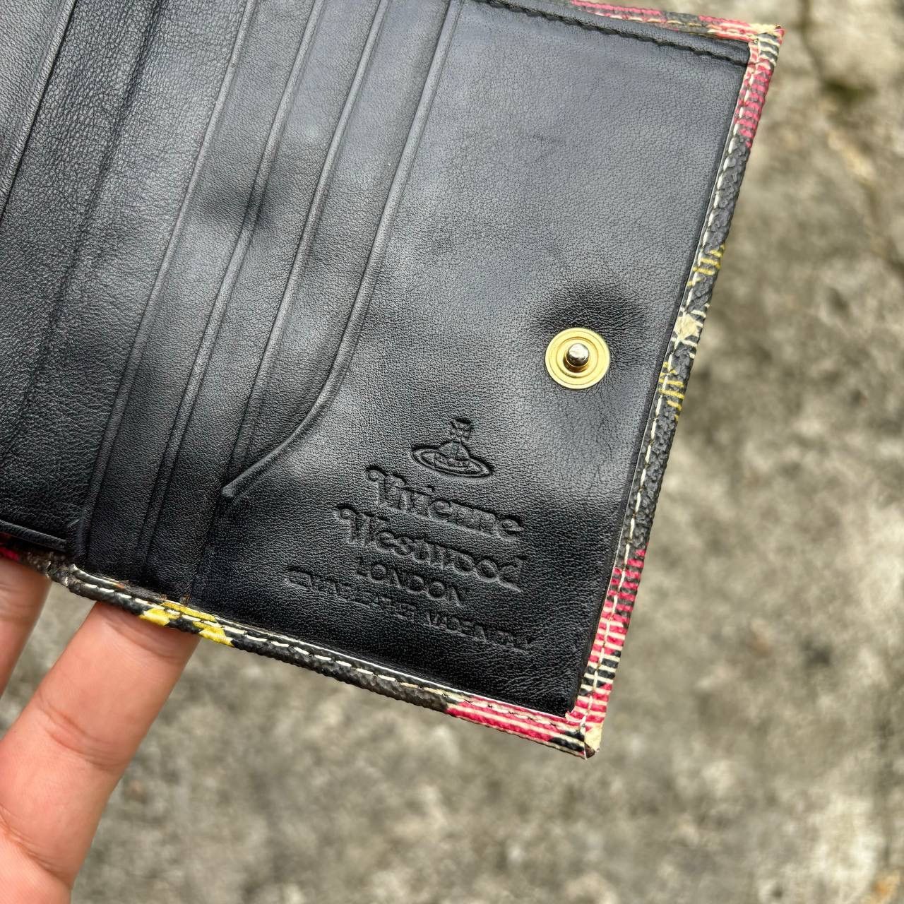 Vivienne Westwood Vivienne Westwood Derby Orb Tartan Wallet Bag Size ONE SIZE - 6 Thumbnail