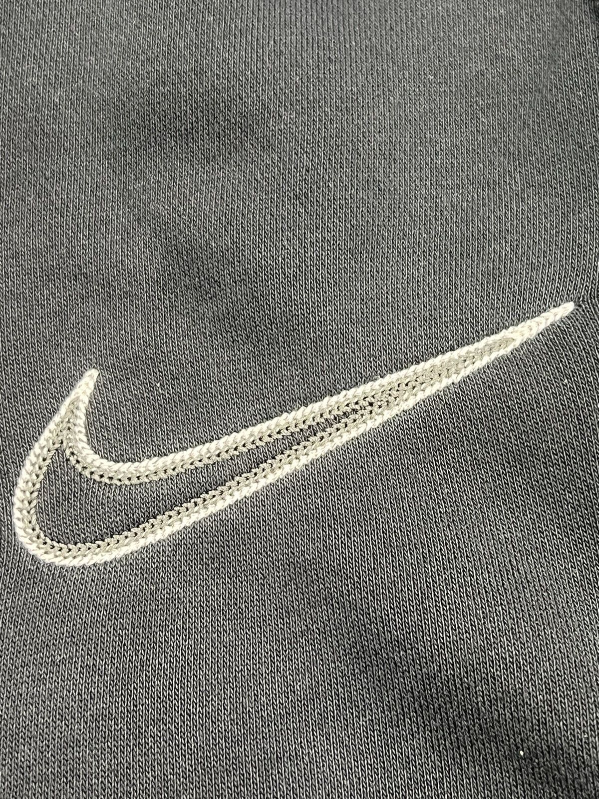 Nike Vintage Y2K Nike Big Swoosh Sweatpants Size US 34 / EU 50 - 2 Thumbnail