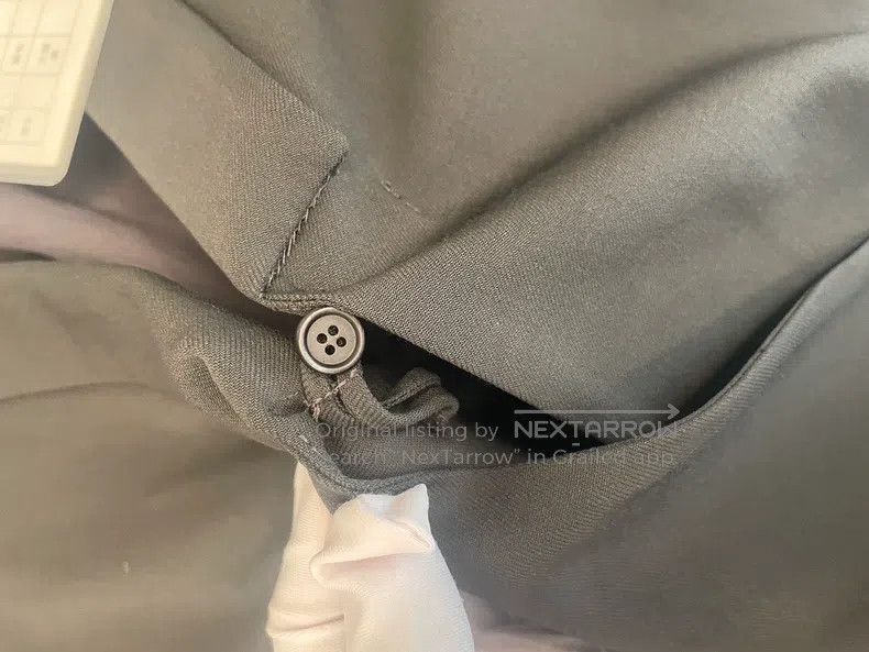 Brunello Cucinelli Brunello Cucinelli Dark Gray Beaded New Wool Vest Size S / US 4 / IT 40 - 9 Thumbnail