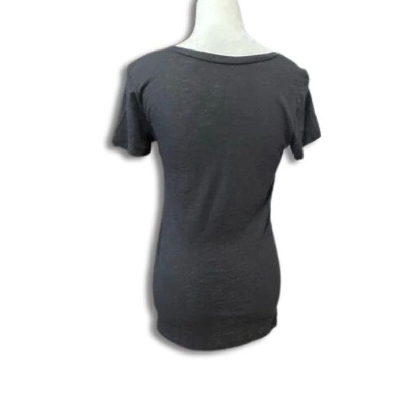 Other Caslon T-Shirt Scoop Neckline Short Sleeves Black XS NWOT Size XS / US 0-2 / IT 36-38 - 4 Thumbnail