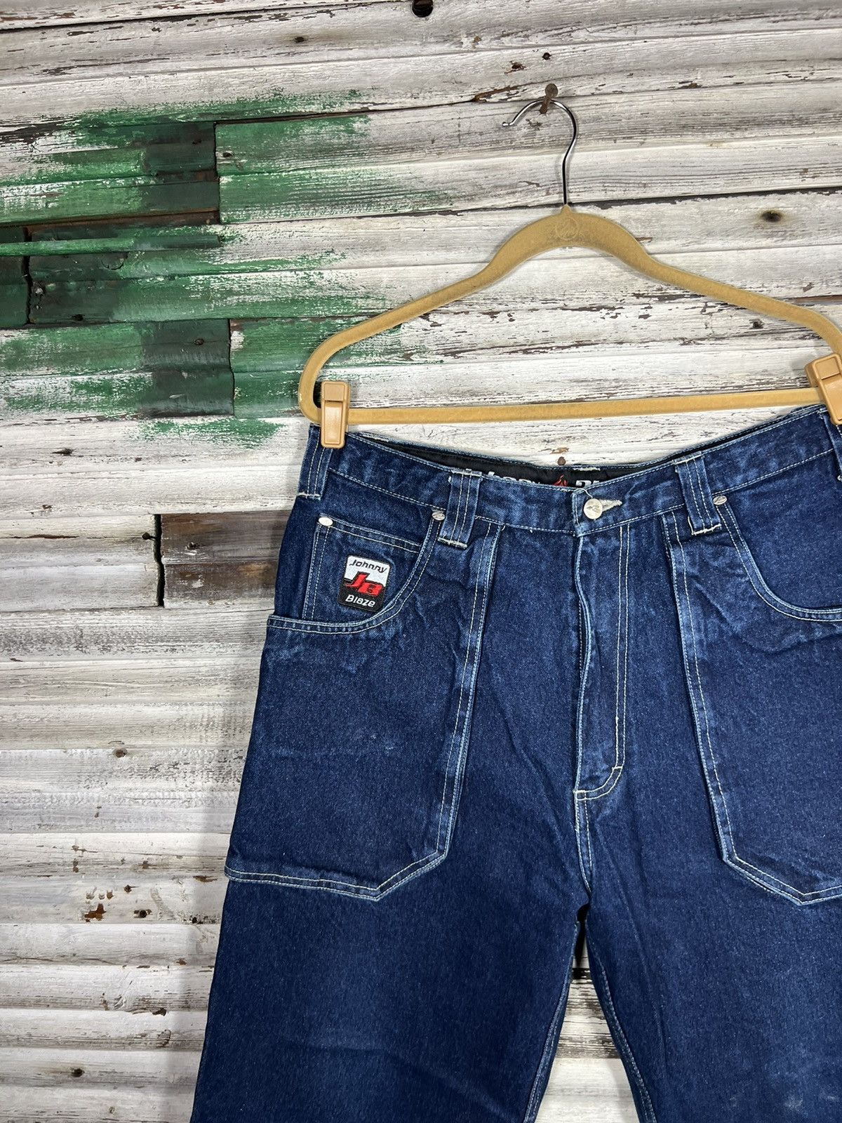Vintage Vintage Johnny Blaze Baggy Jeans Size US 36 / EU 52 - 3 Thumbnail