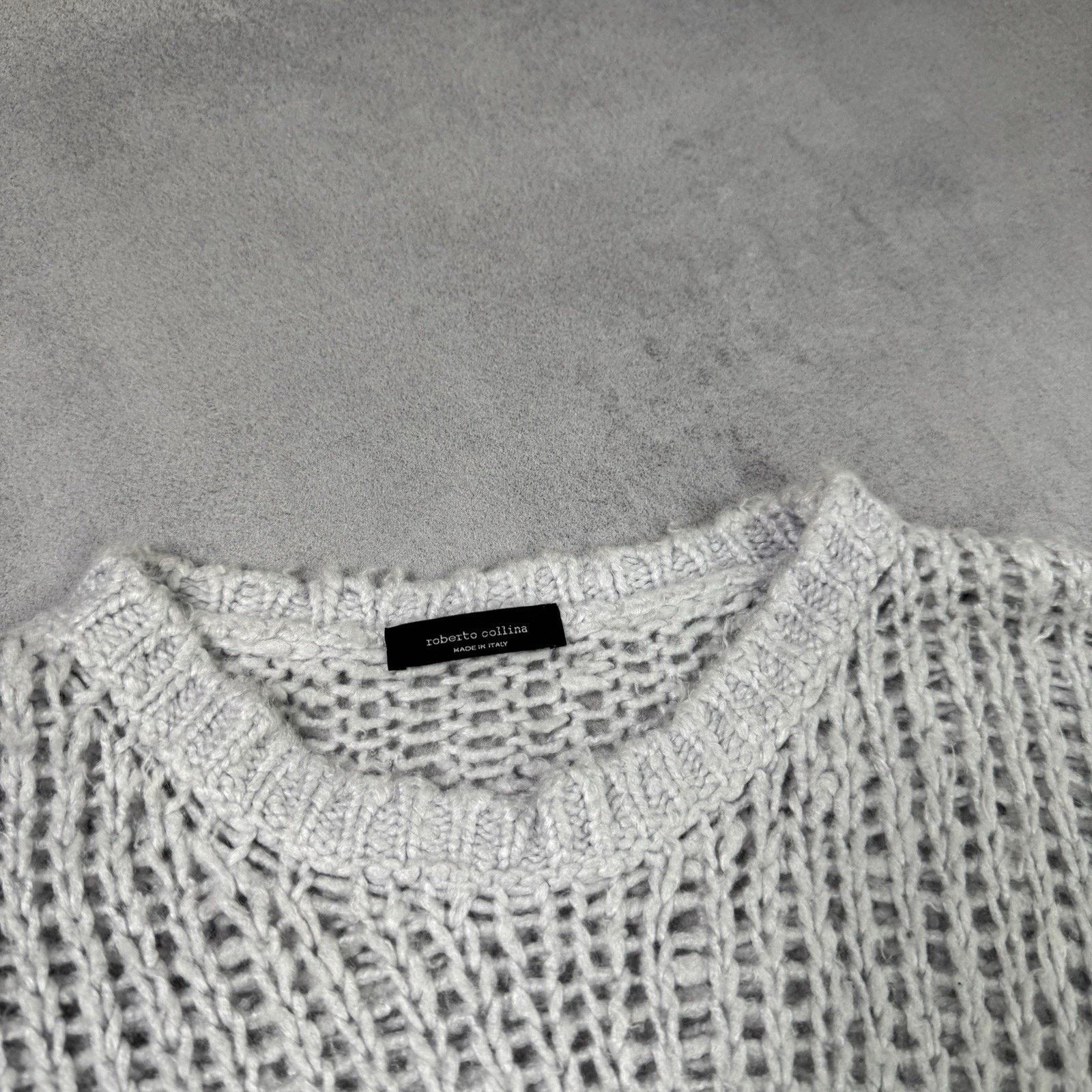 Roberto Collina Roberto Collina Women Sweater Jumper Size M-L Grey Size L / US 10 / IT 46 - 4 Thumbnail