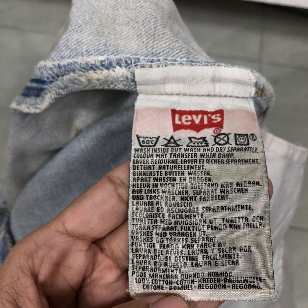 Levi's 🔥RARE VINTGE MINI SKIRT LEVI’S USA DENIM Size 28" / US 6 / IT 42 - 12 Thumbnail