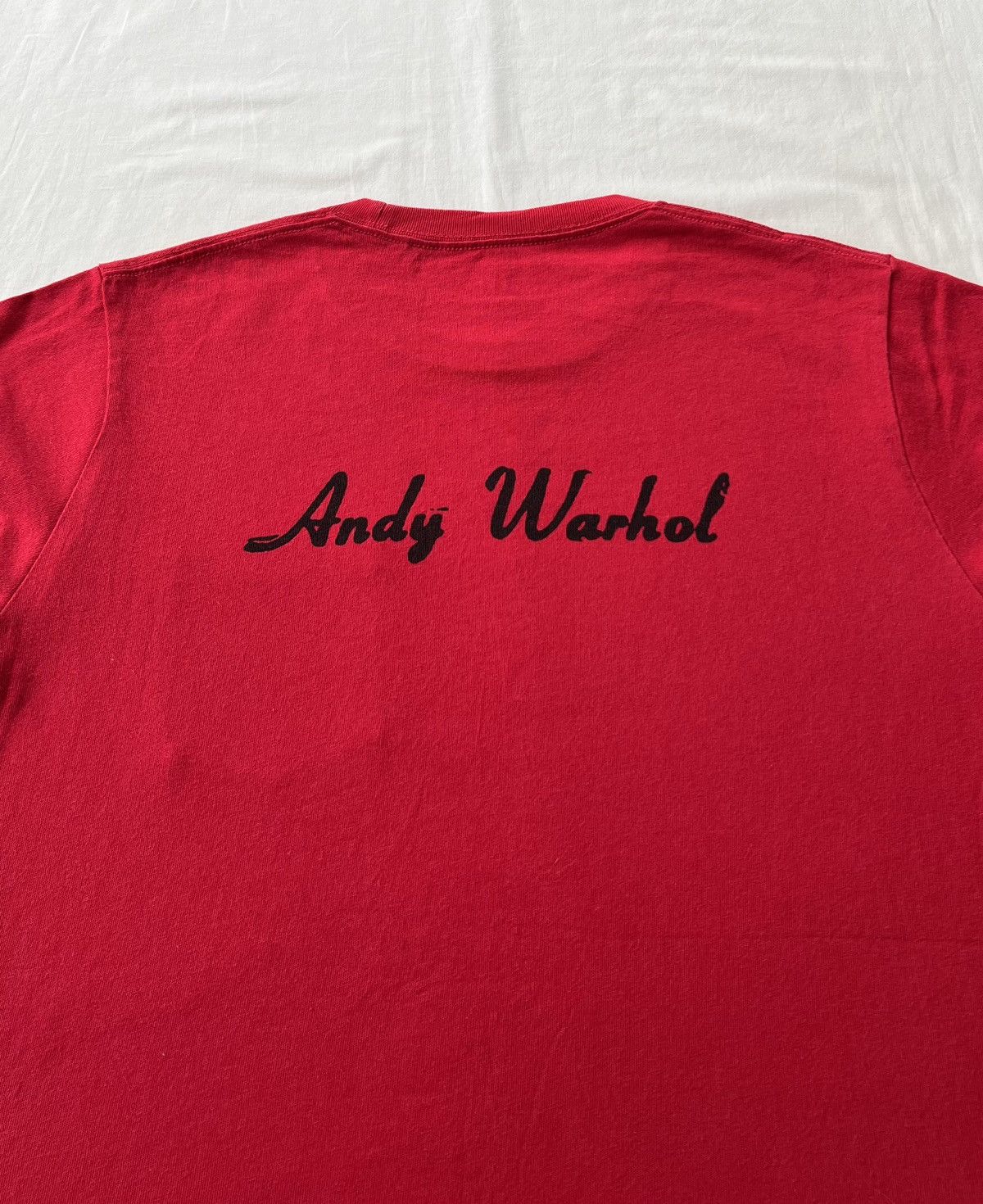 Uniqlo Uniqlo x Andy Warhol Art Pocket Red T-shirt Size US S / EU 44-46 / 1 - 8 Thumbnail