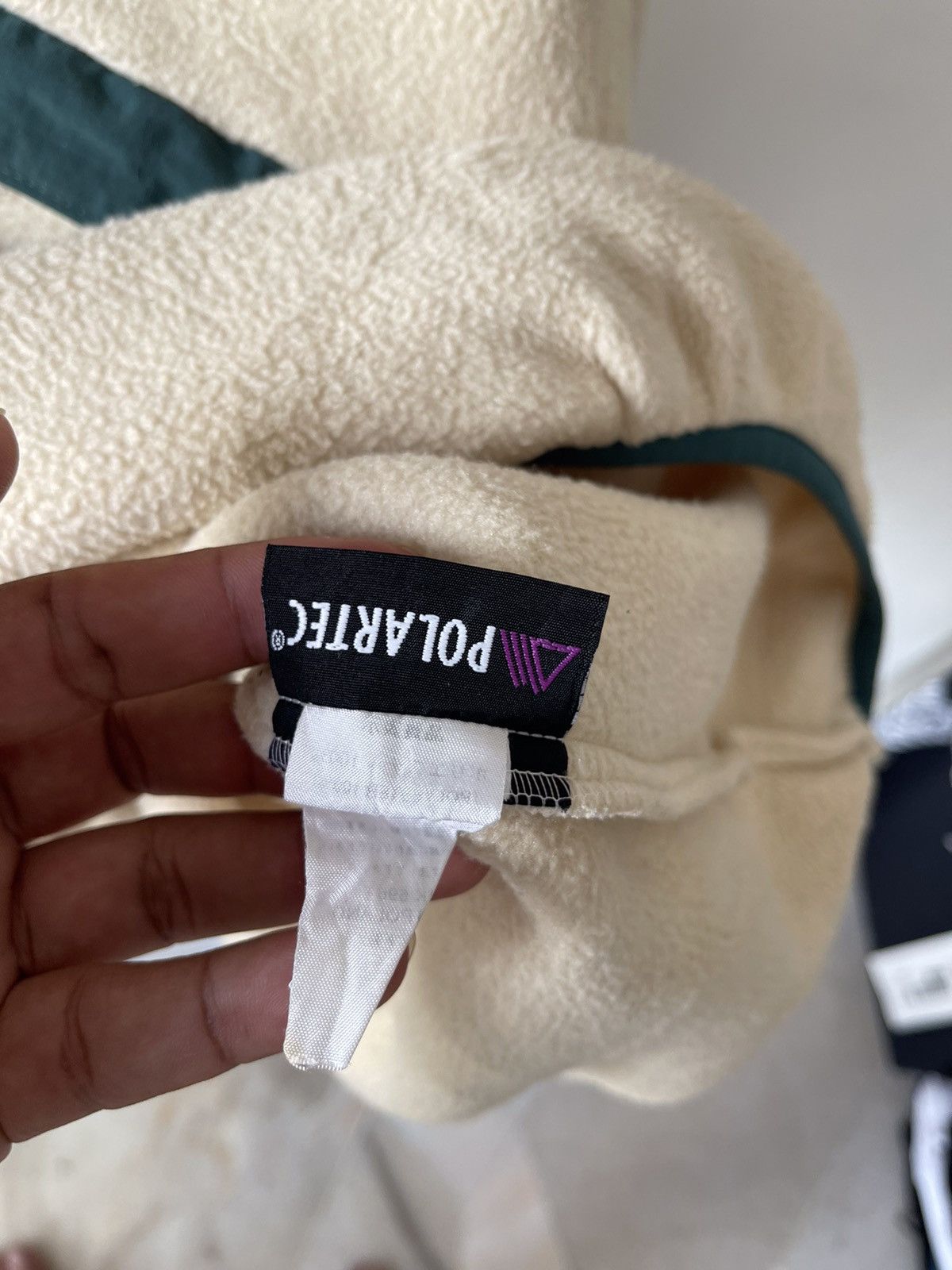 Jack Wolfskin × Vintage JackWolfskin Polatec Fleece Half Button Jacket Size US L / EU 52-54 / 3 - 9 Thumbnail