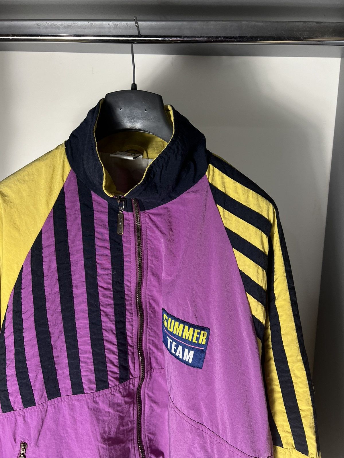 Puma × Vintage VERY RARE PUMA SUMMER TEAM FULL ZIP LIGHT JACKET RETRO 90s Size US L / EU 52-54 / 3 - 2 Thumbnail