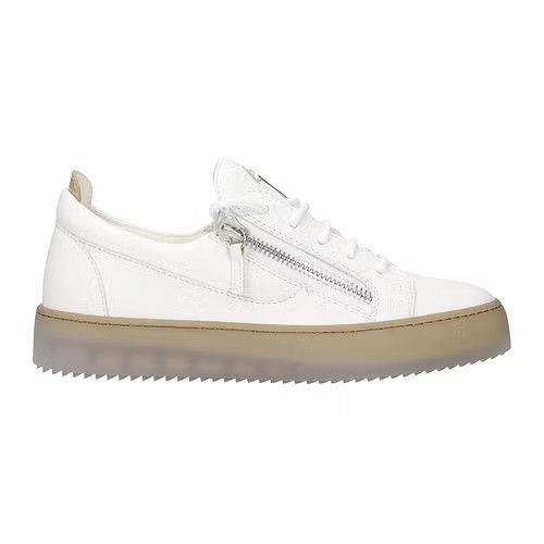 image of Giuseppe Zanotti Ob1O1E0324 Low-Top Sneakers In White/off White, Men's (Size 6)