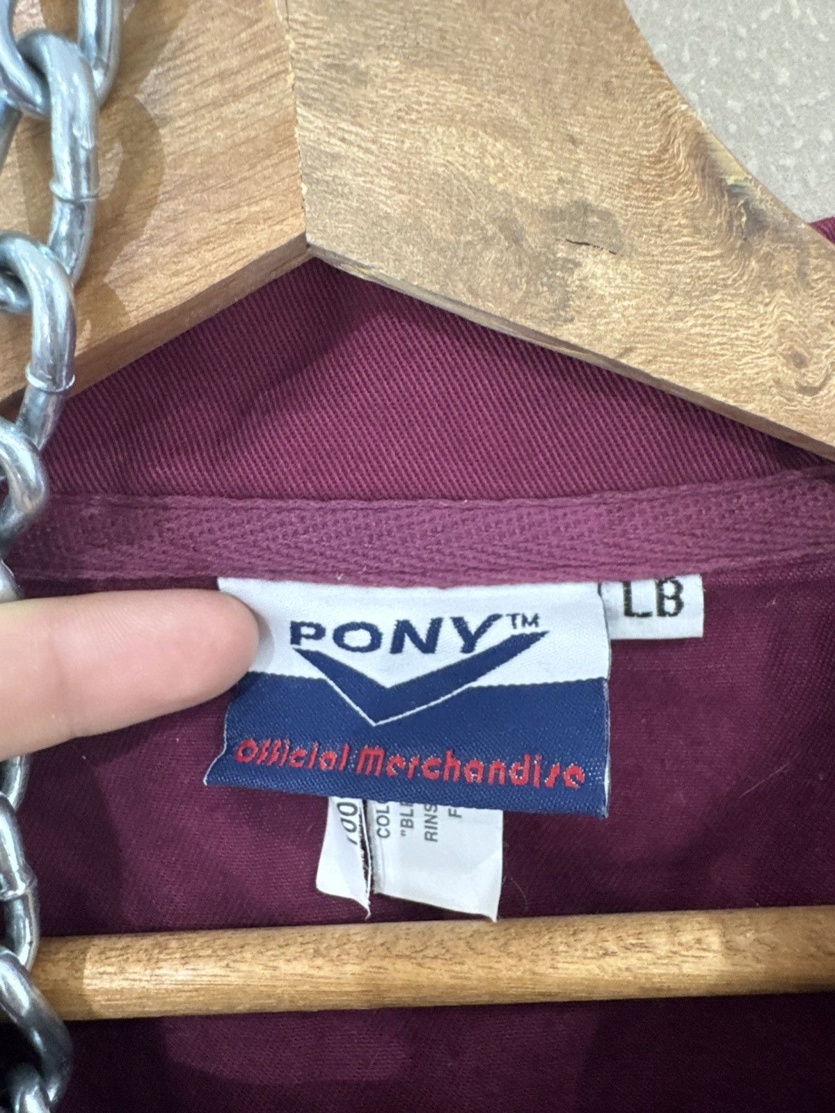 Vintage Vintage West Ham Pony soccer jacket rare big logo Size US S / EU 44-46 / 1 - 3 Thumbnail