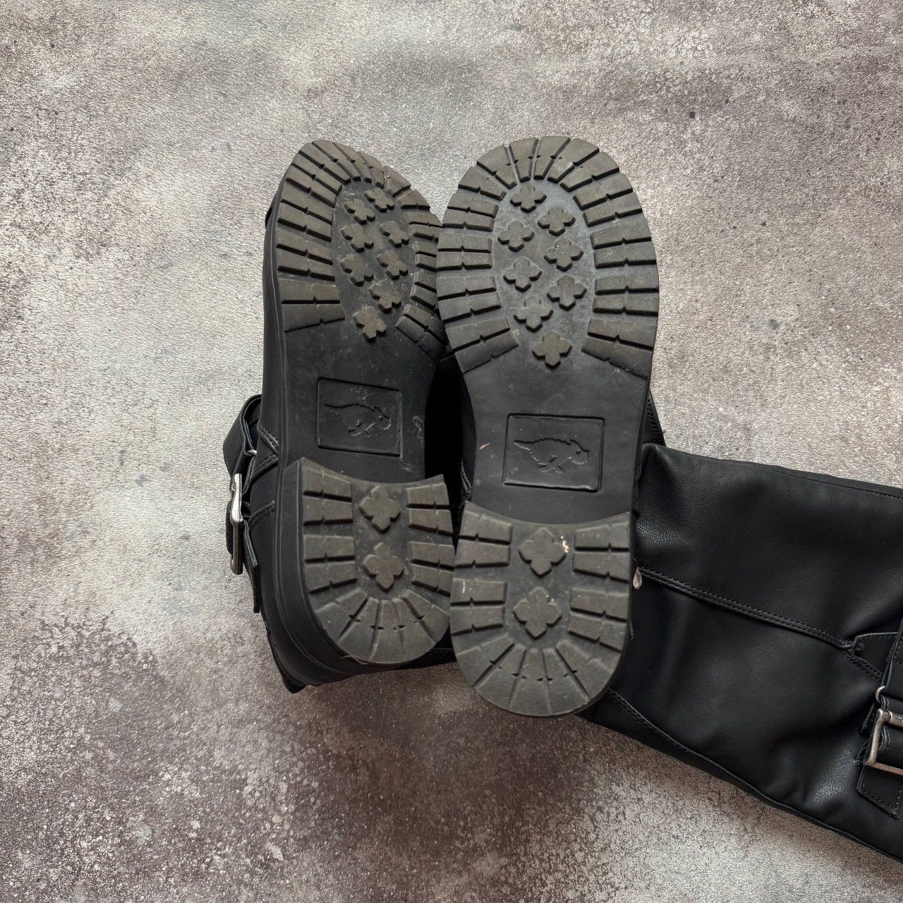 Hysteric Glamour Avant Garde Vintage Buckle Details Leather Boots Size US 8 / IT 38 - 12 Thumbnail