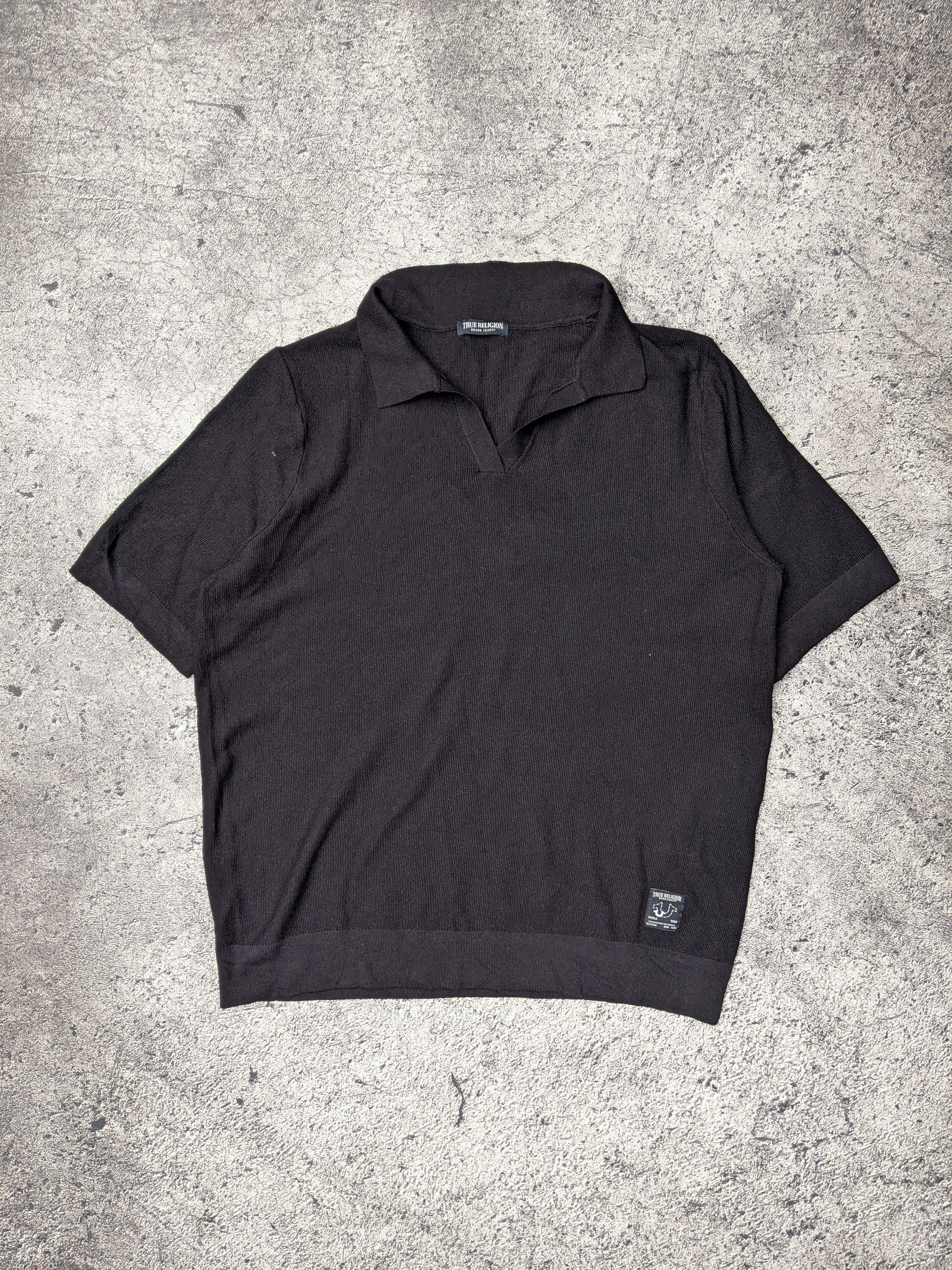 supreme×true religionポロシャツ黒 値下げコメントで可能 中古・古着通販】Supreme (シュプリーム) True Religion Applique Polo