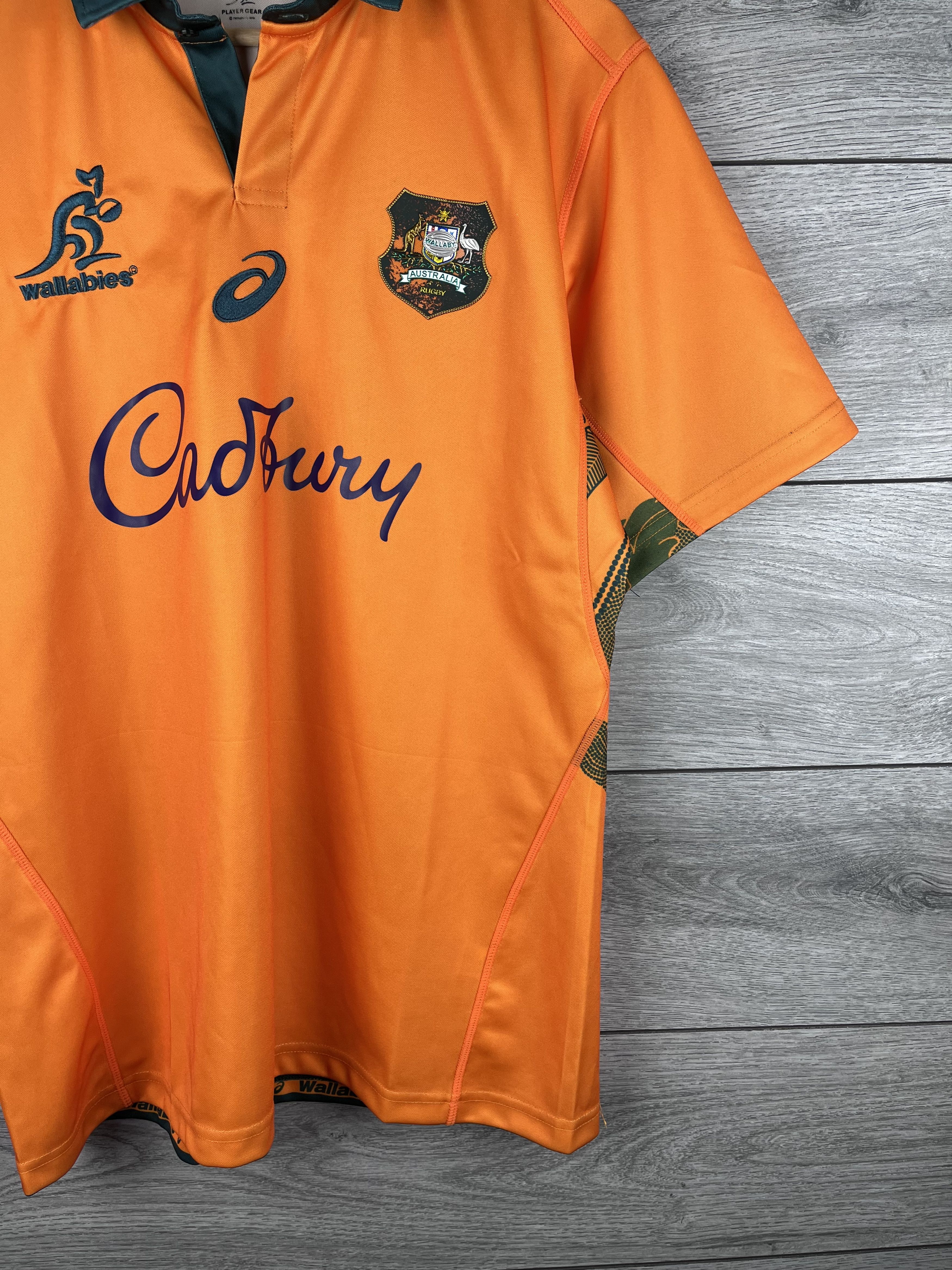 Reebok Wallabies rugby t-shirt Australia Size US XL / EU 56 / 4 - 3 Thumbnail