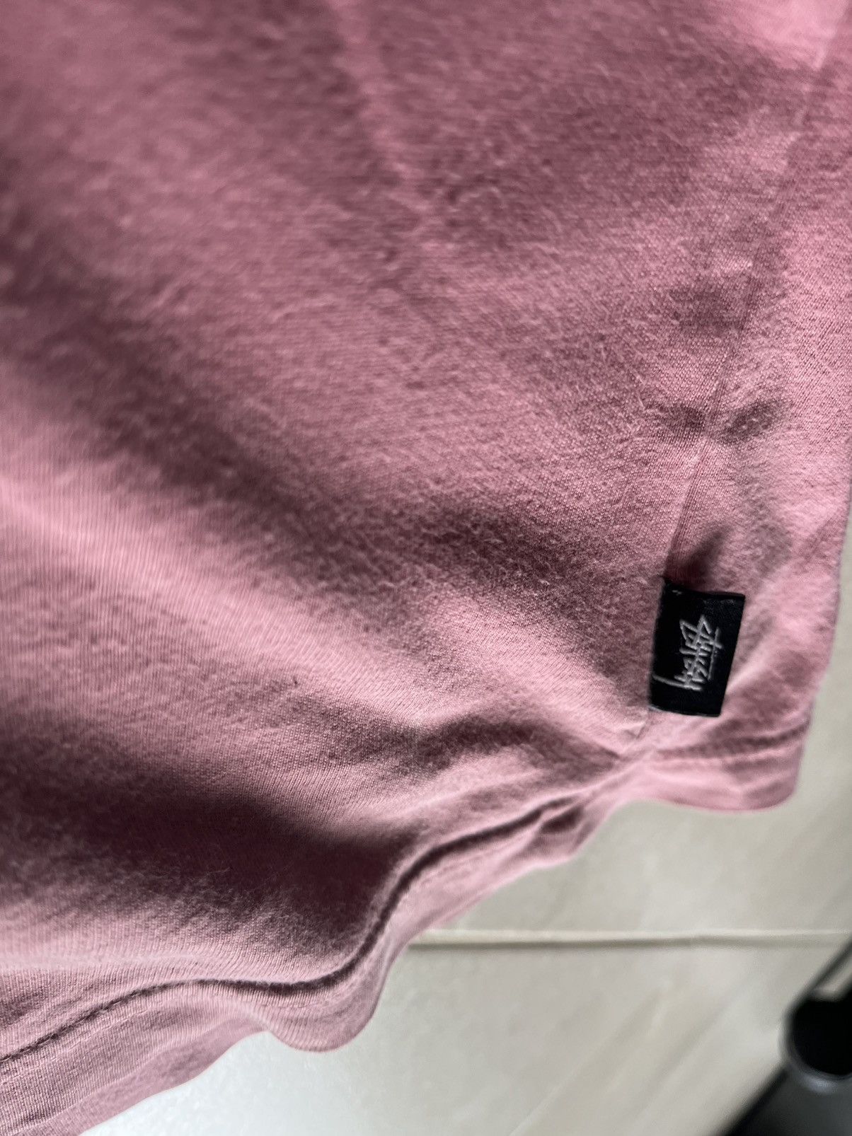 Stussy 🔥 Stussy 8 Ball Pocket T-Shirt – Pink 🔥 Size US L / EU 52-54 / 3 - 4 Thumbnail