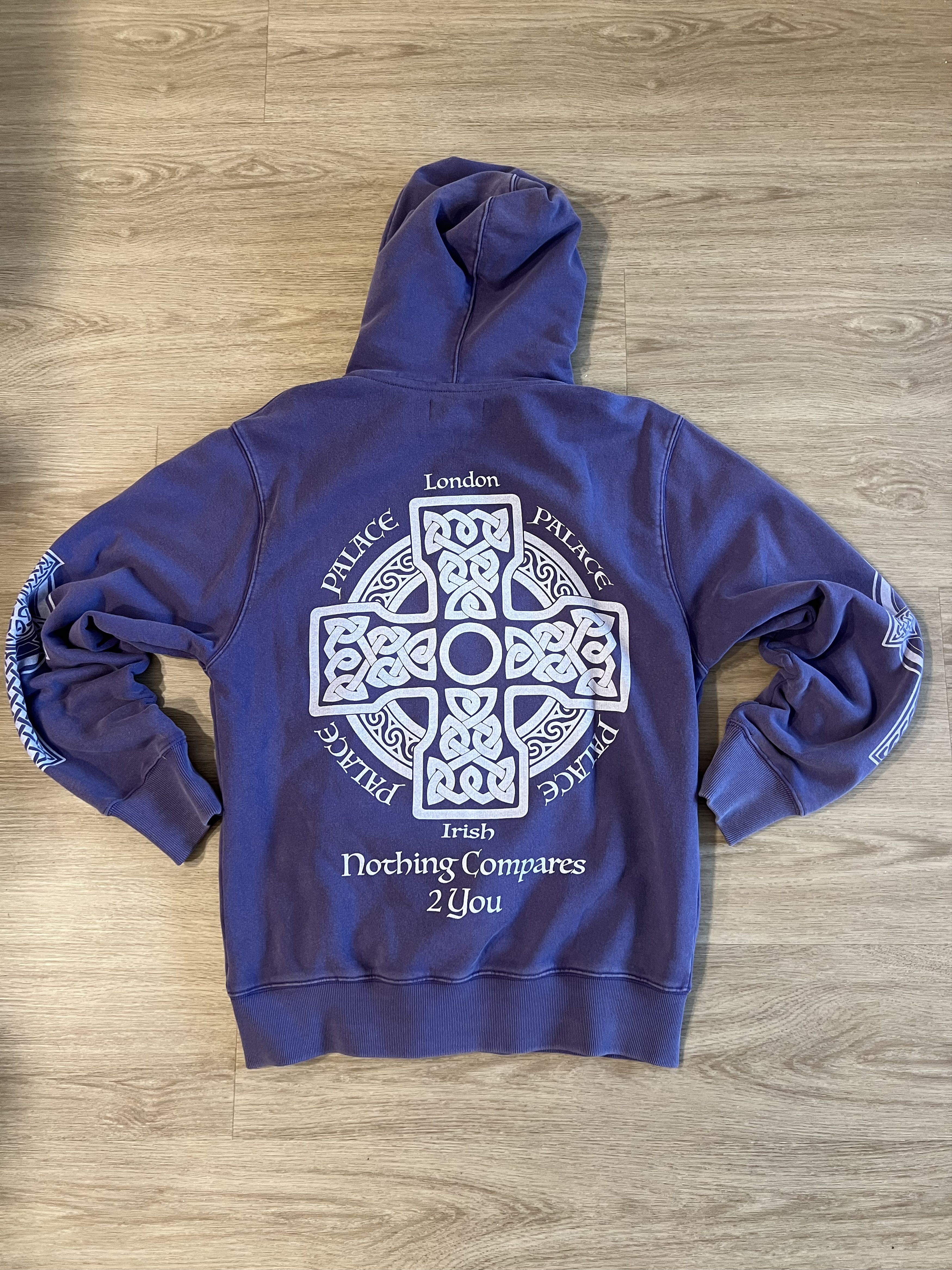 Palace Palace Celtic Zip Hoodie - Purple Size US M / EU 48-50 / 2 - 2 Thumbnail