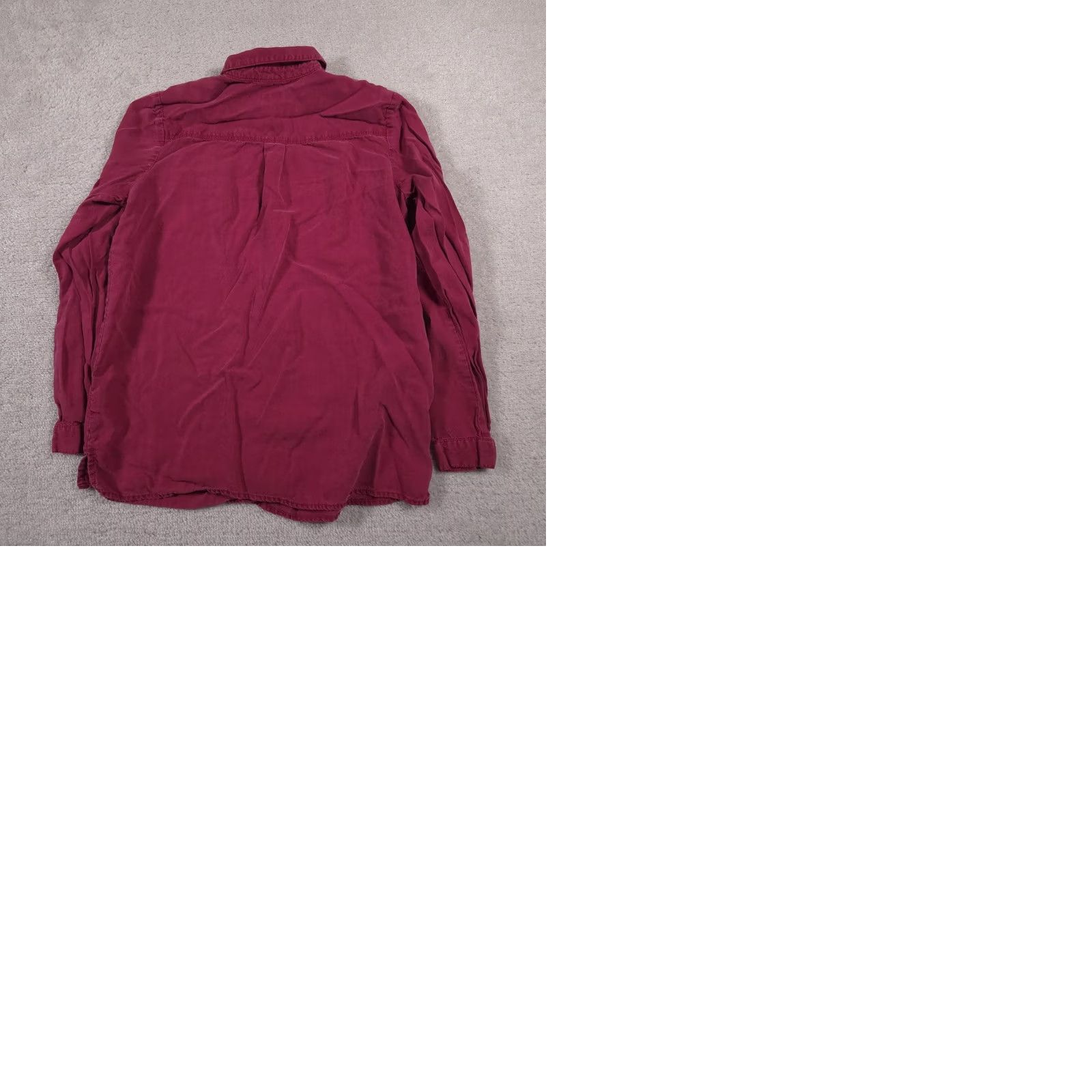 J. Jill J. Jill Shirt Womens XS Long Sleeve Button-Up Tencel Lyocell Pocket Blouse Pink Shirt Women XS Lyocell Button-Up Blouse Size XS / US 0-2 / IT 36-38 - 9 Thumbnail