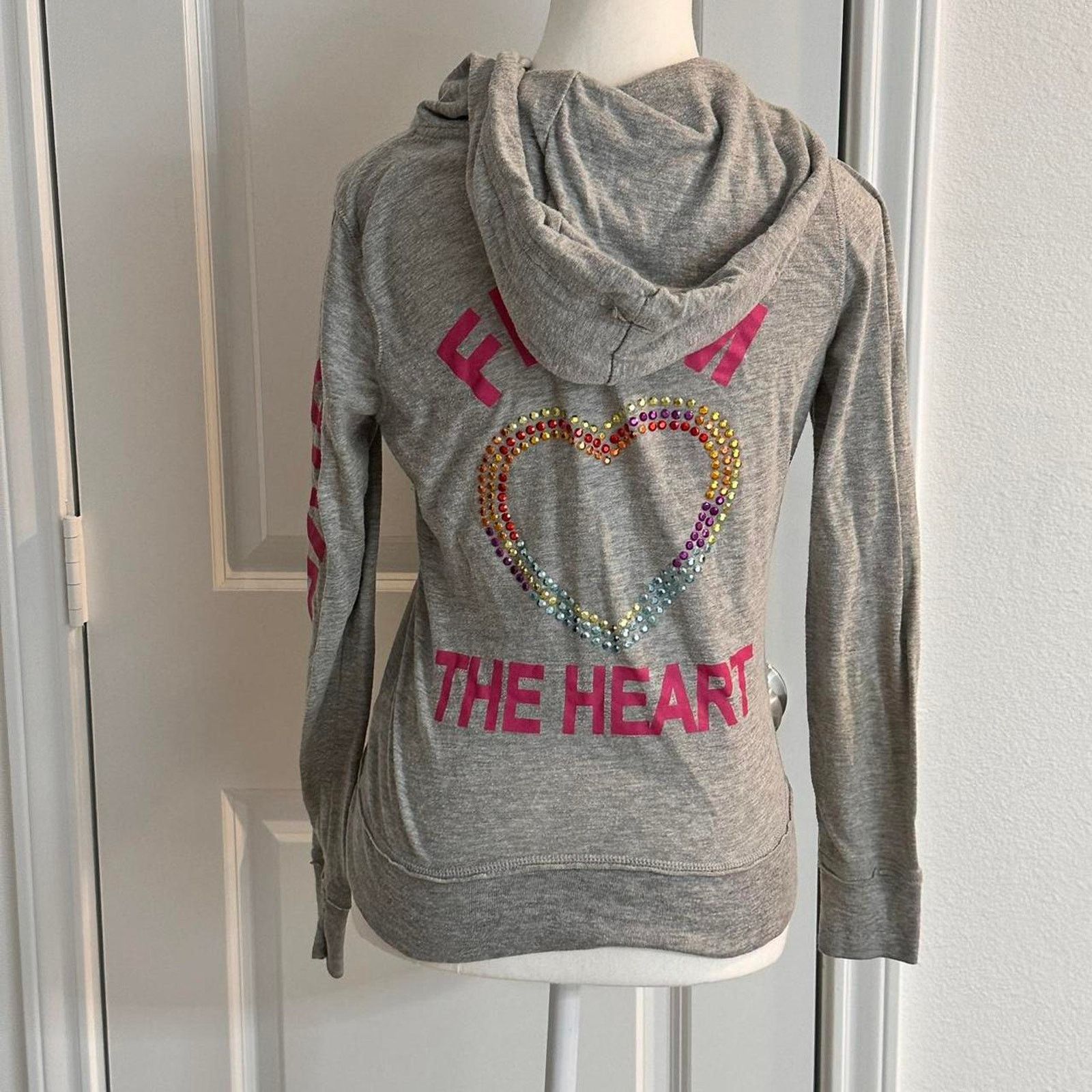 & Other Stories Y2K Size Medium Light Weight Thin 2000 Bedazzled Jacket Soft Size M / US 6-8 / IT 42-44 - 4 Thumbnail