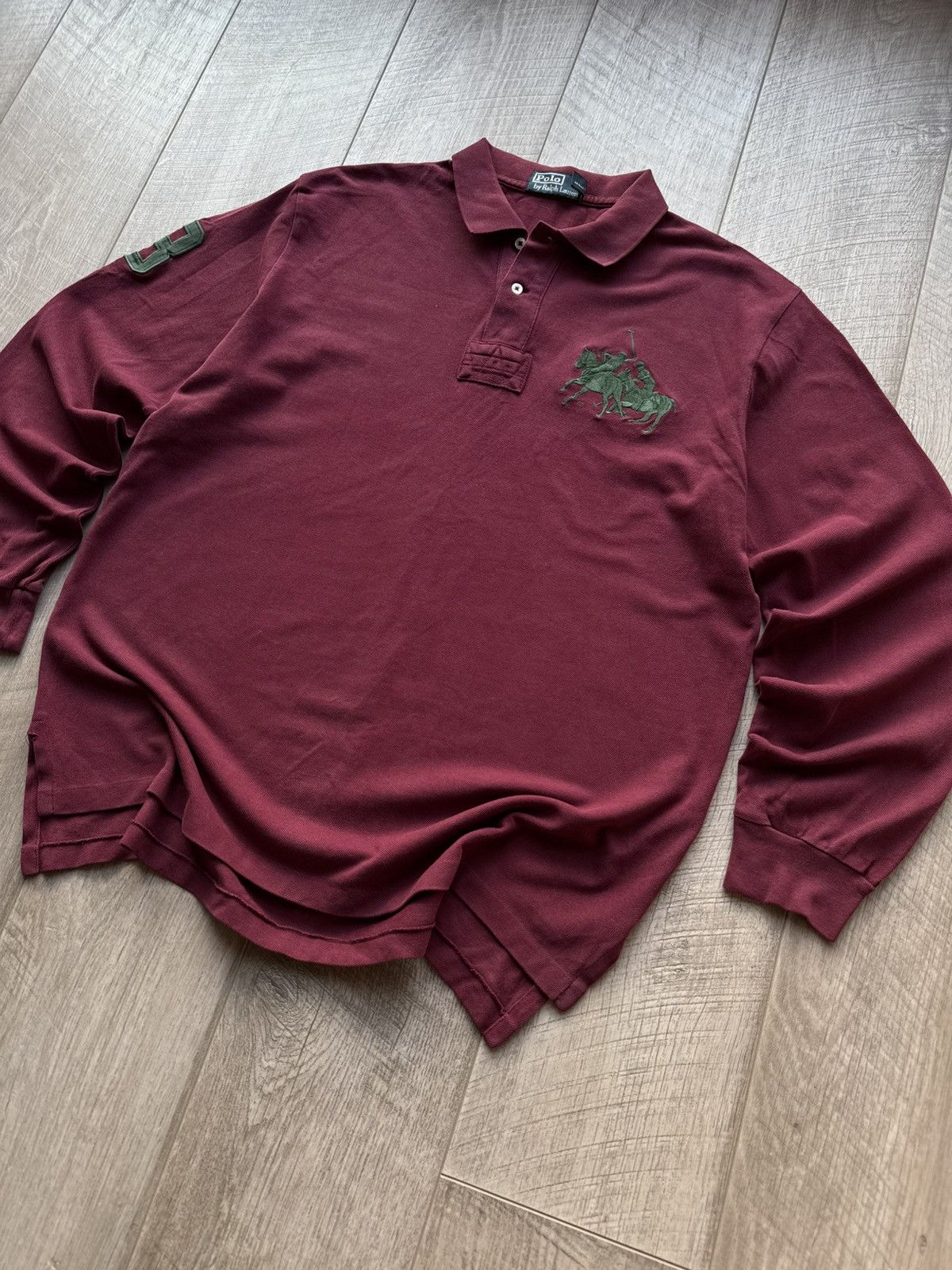 Polo Ralph Lauren Polo Ralph Lauren Riders Club #3 vintage polo big pony Size US L / EU 52-54 / 3 - 2 Thumbnail