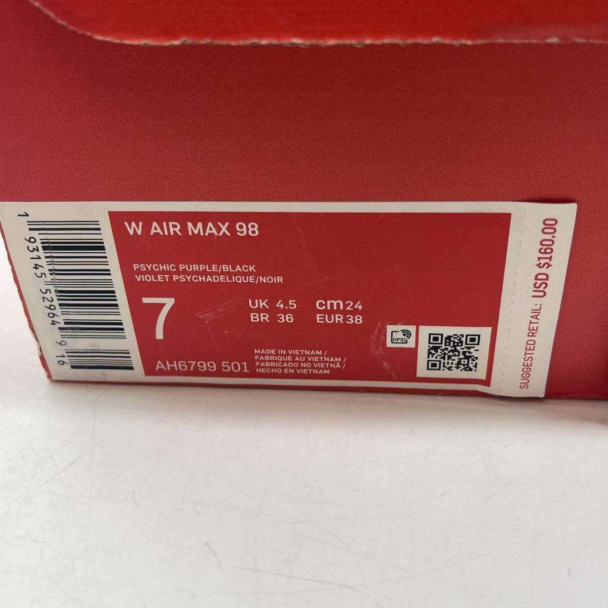 Nike Wmns air max 98 raptors alternative Size US 7 / IT 37 - 9 Thumbnail