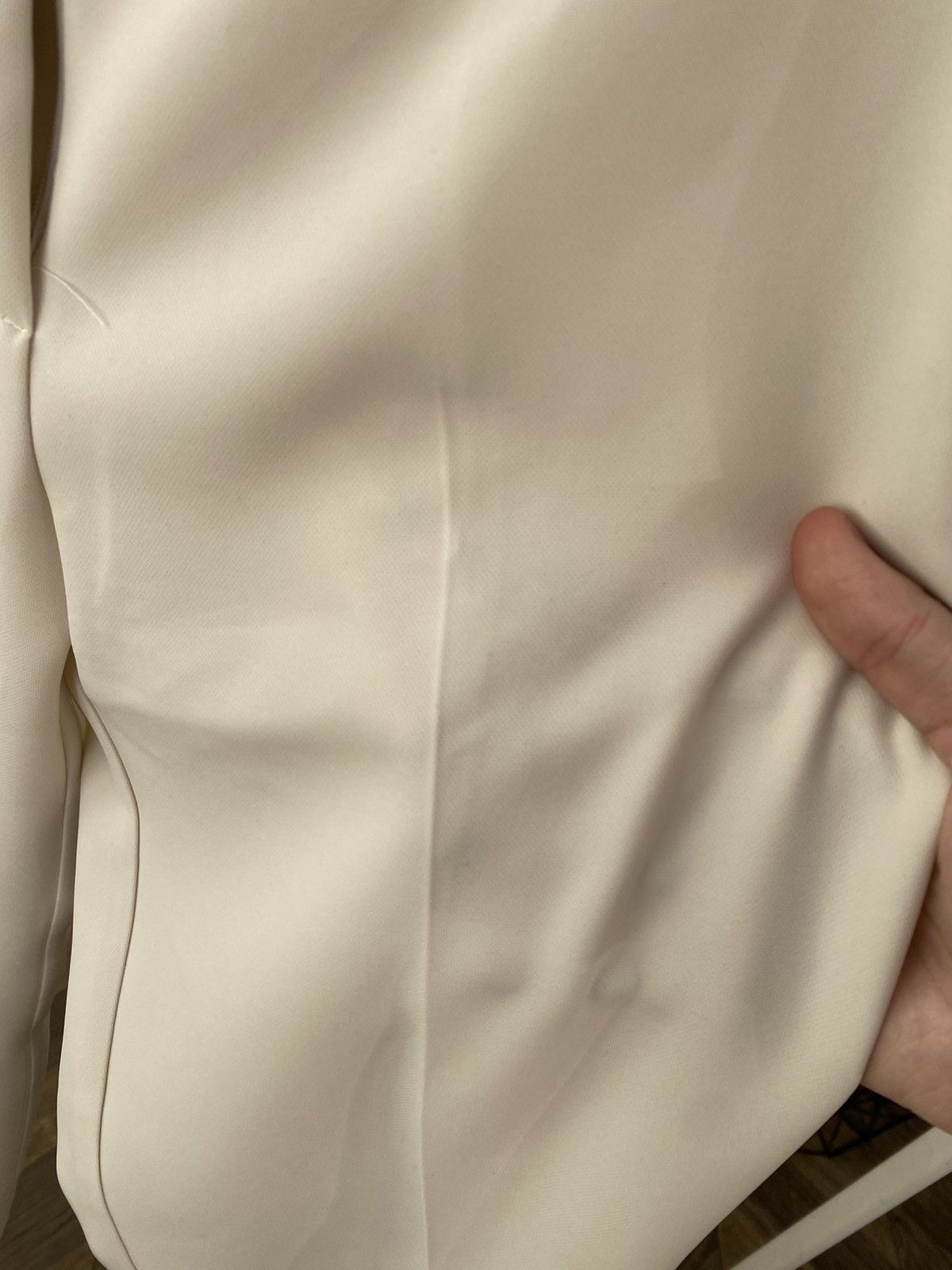 Herno Vintage Herno Beige Tailored Trousers Elegant Pants Size US 34 / EU 50 - 7 Thumbnail