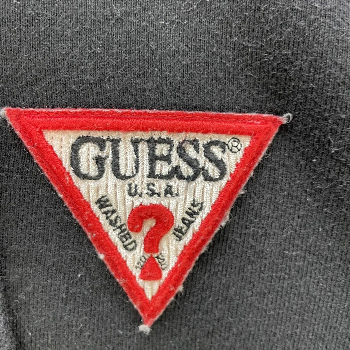 Guess 💥Vintage Guess Small Logo Zip Hoodie Size US M / EU 48-50 / 2 - 7 Thumbnail