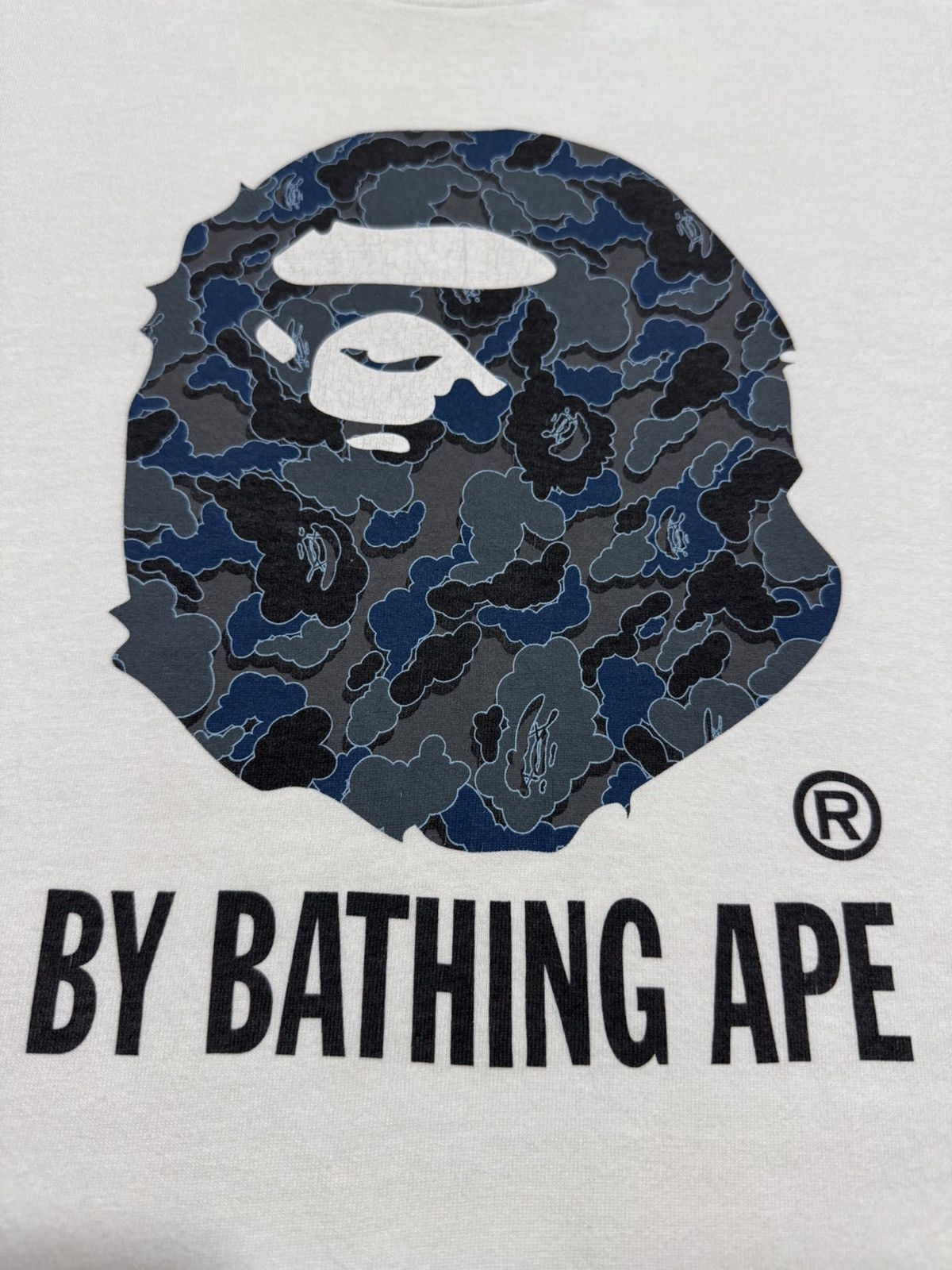 Bape × Kaws OG Kaws x Bape Cloud Camo T-Shirt Size US L / EU 52-54 / 3 - 3 Thumbnail