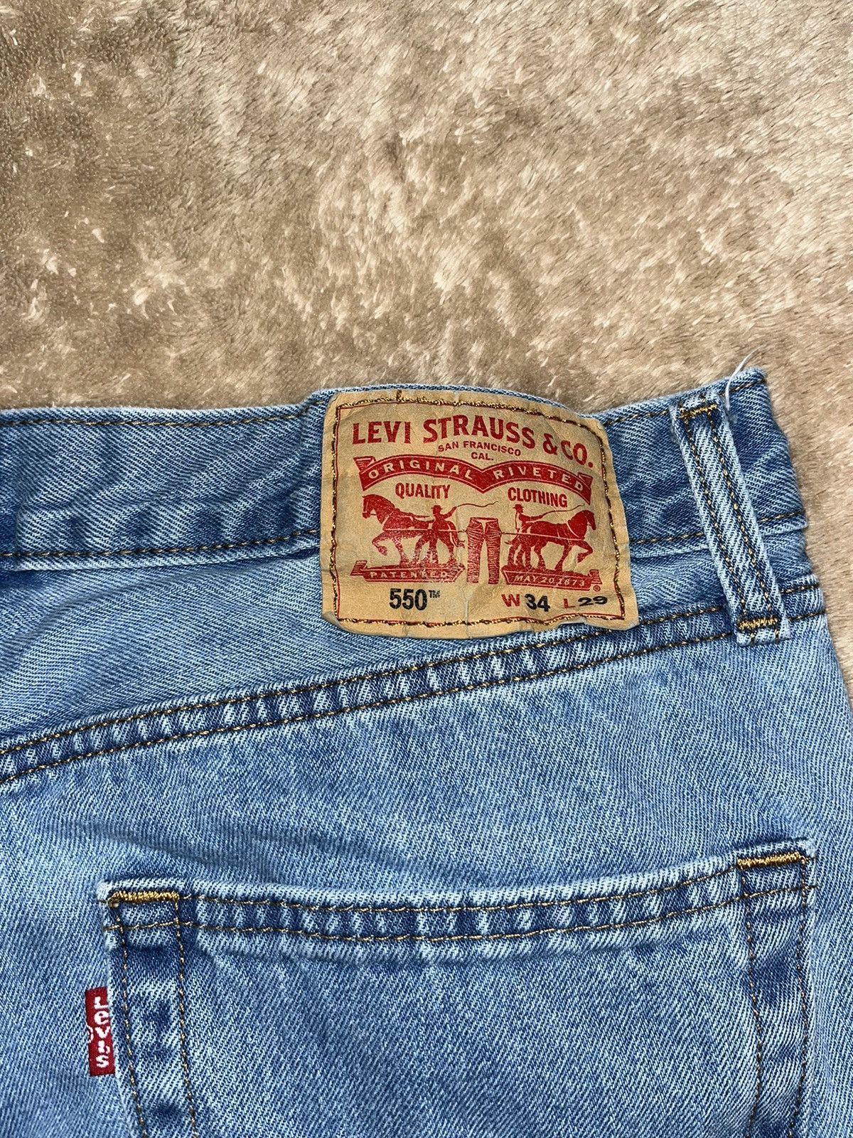 Levi's Levi’s 550 Baggy Jeans Size US 34 / EU 50 - 3 Thumbnail