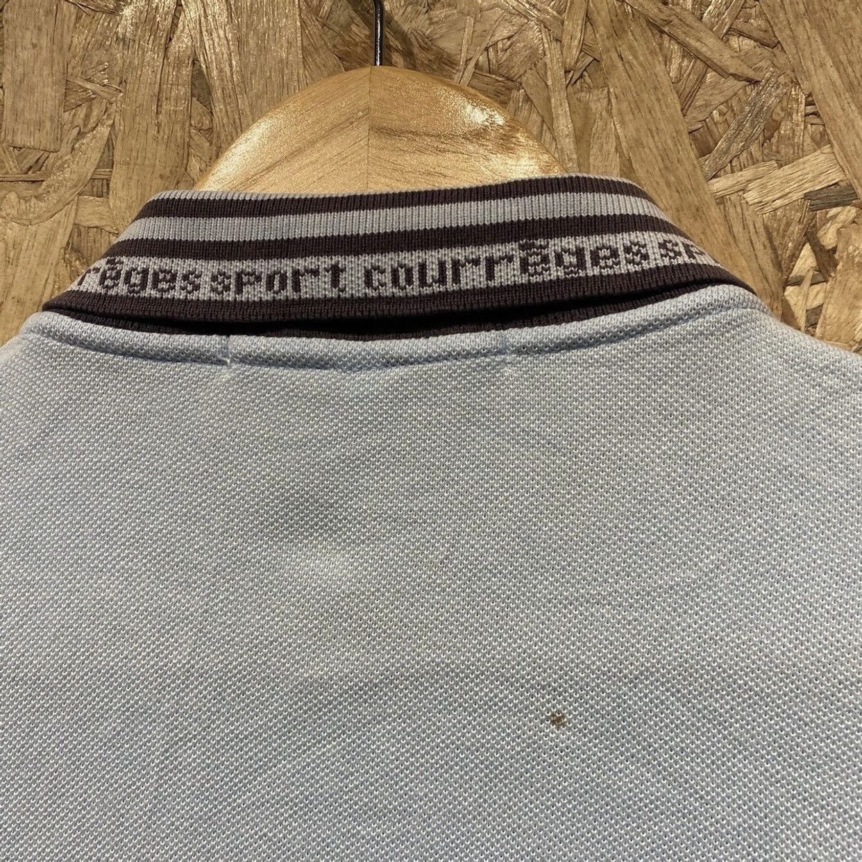 Courreges Vintage Courreges Sport Polo Long Sleeve Size US S / EU 44-46 / 1 - 5 Thumbnail