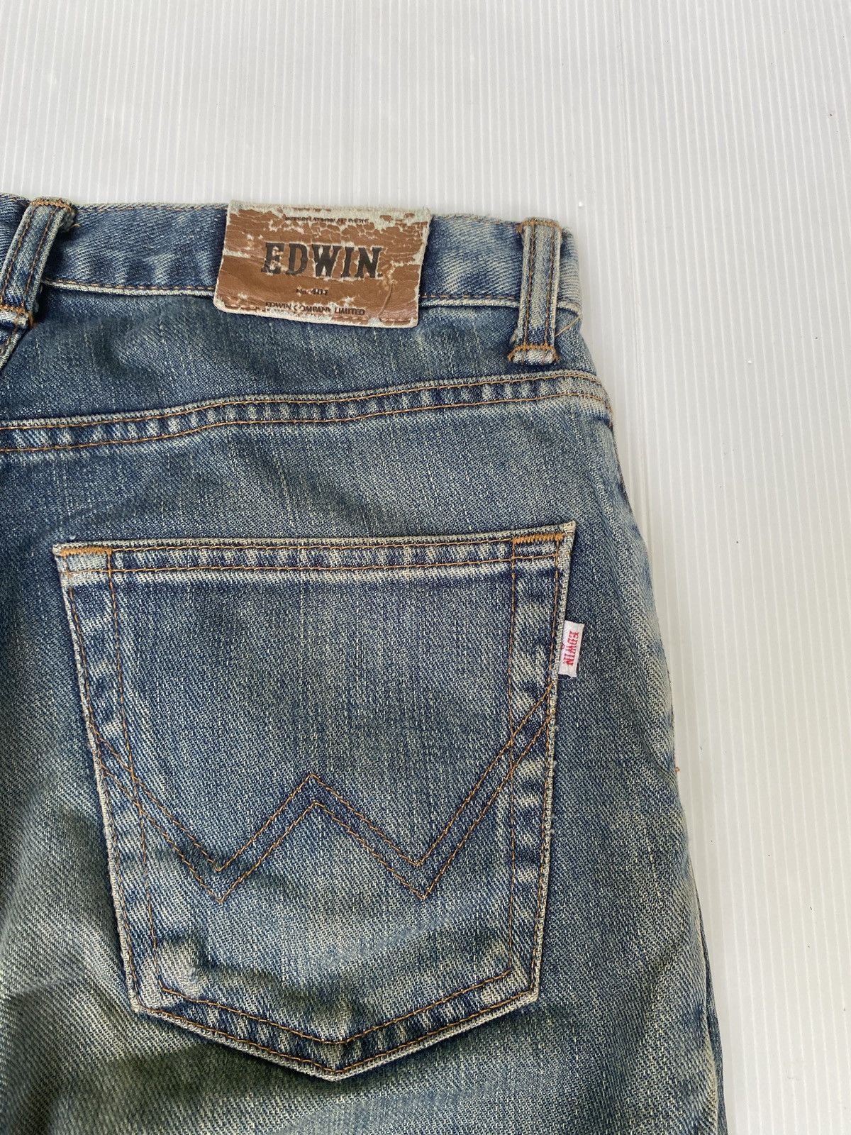Edwin × Vintage Vintage miss edwin denim Size 29" - 12 Thumbnail