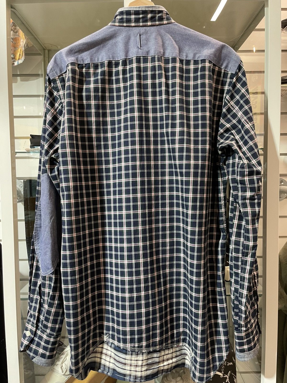 Comme des Garcons × Junya Watanabe Junya Watanabe CDG Man plaid shirt patchwork details Size US L / EU 52-54 / 3 - 8 Thumbnail