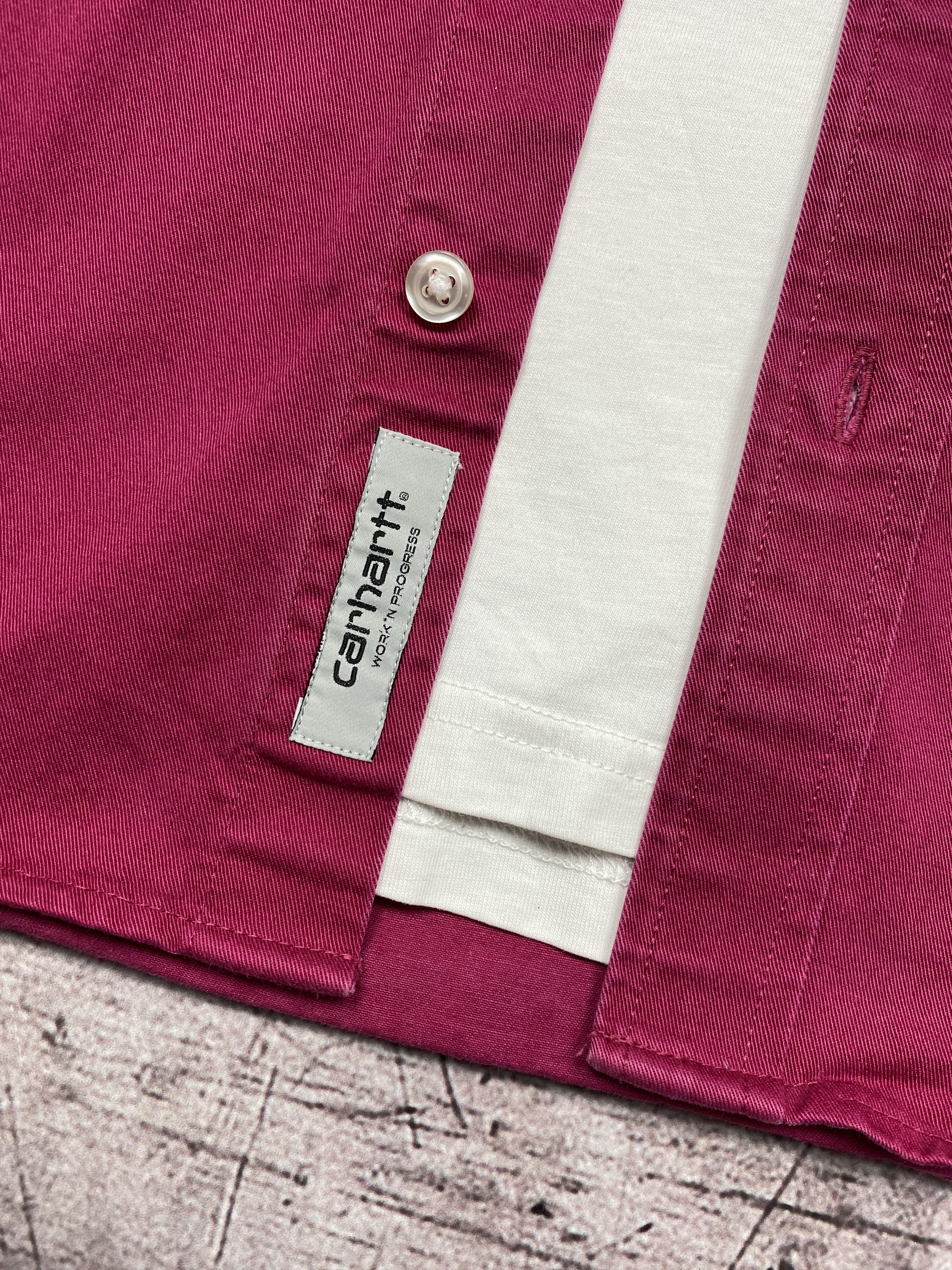 Carhartt × Vintage Carhartt WIP Vintage Mens Heavy Cotton Madison Shirt Y2K Size US L / EU 52-54 / 3 - 6 Thumbnail